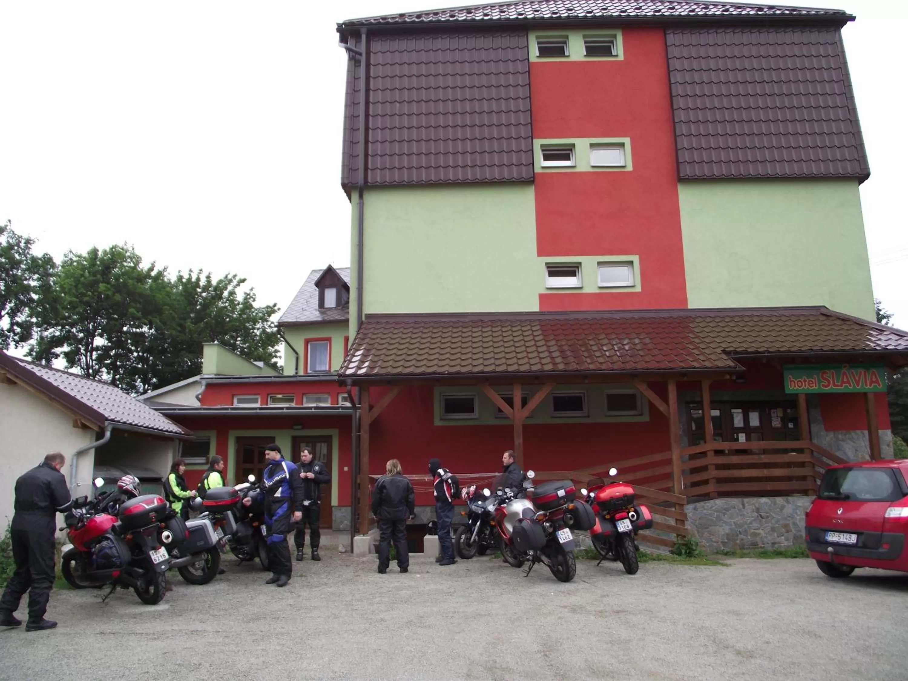 Facade/entrance in Penzión Slávia