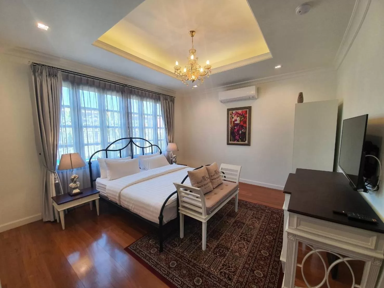Bedroom, Bed in Merchant Villa- SHA Extra Plus