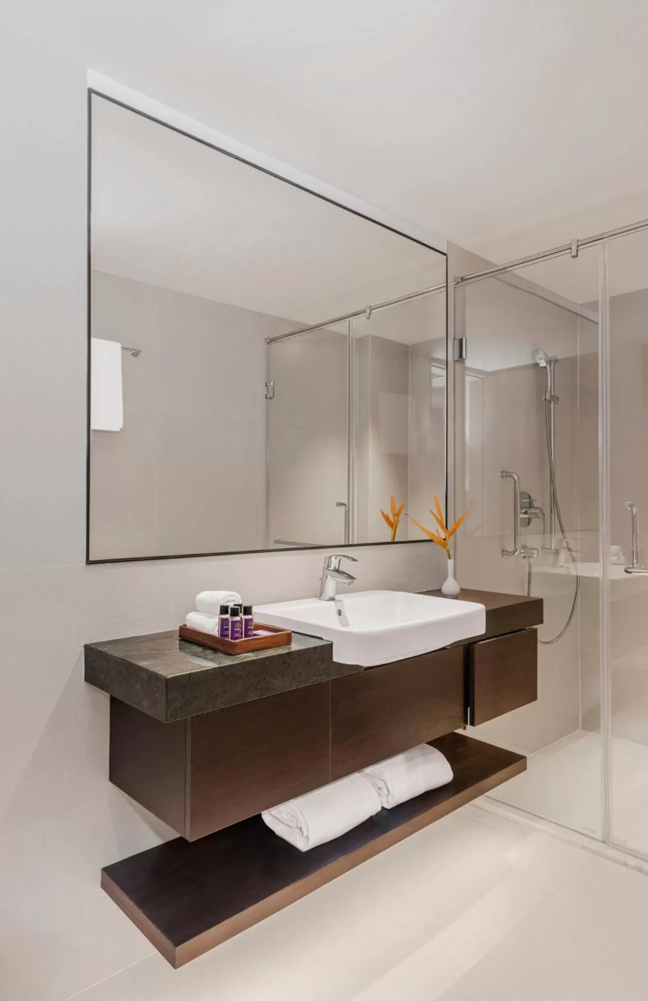 Shower in Vivanta Goa, Miramar