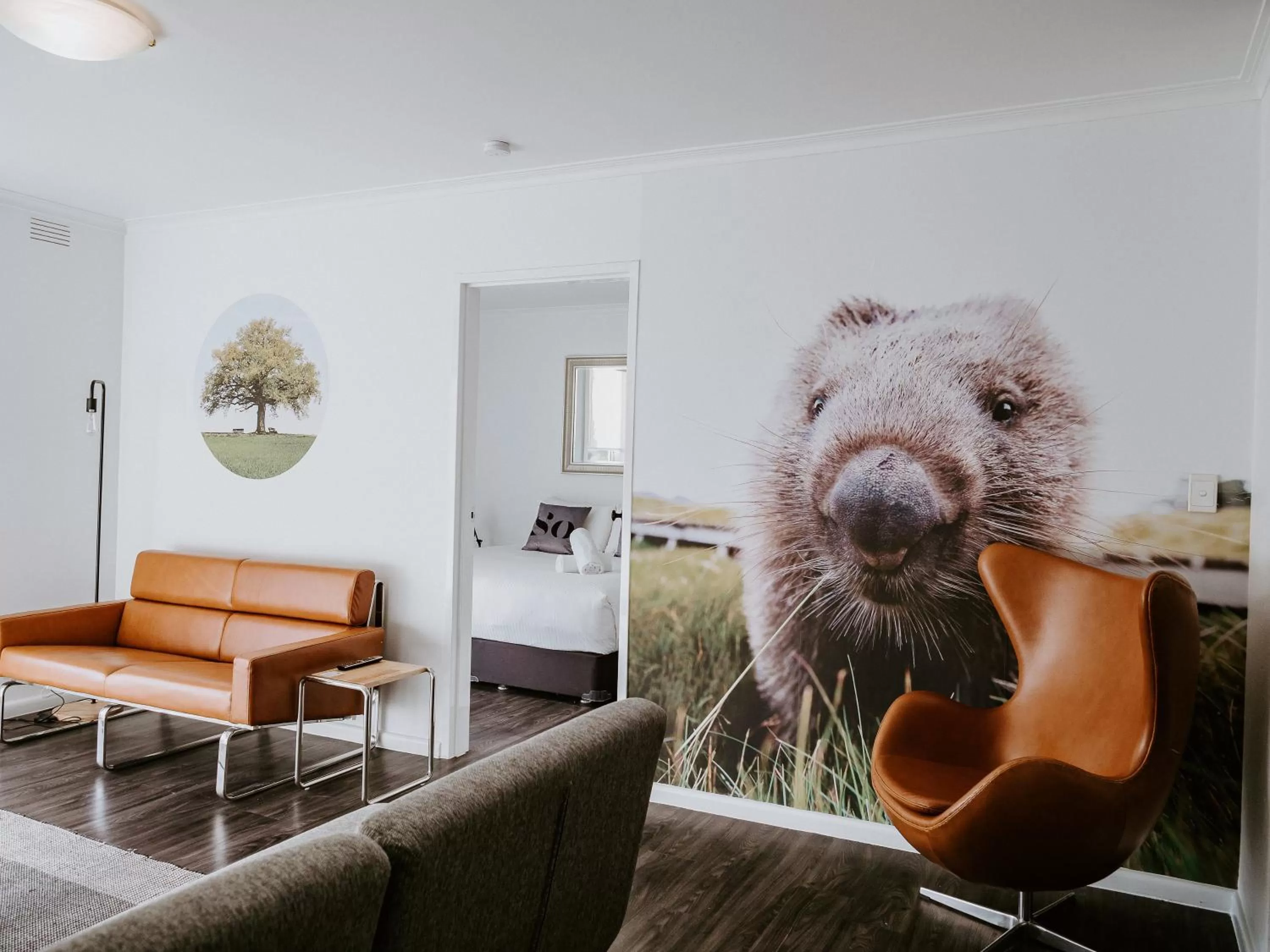 Living room in SoYa Apartment Hotel