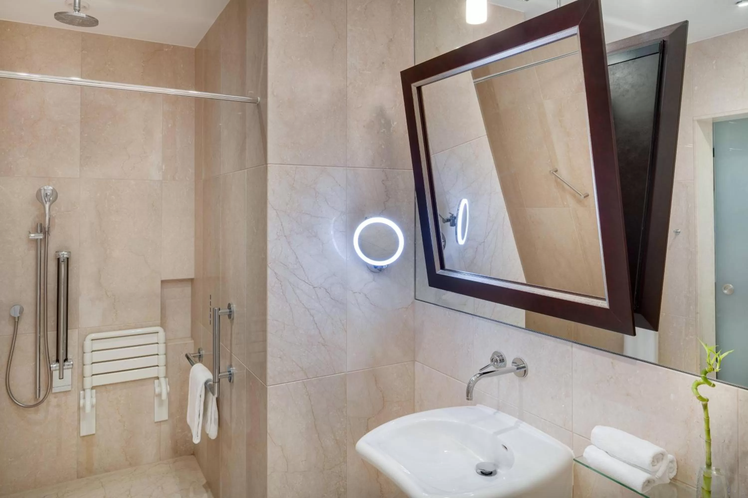 Bathroom in Grand Hotel River Park, a Luxury Collection Hotel, Bratislava