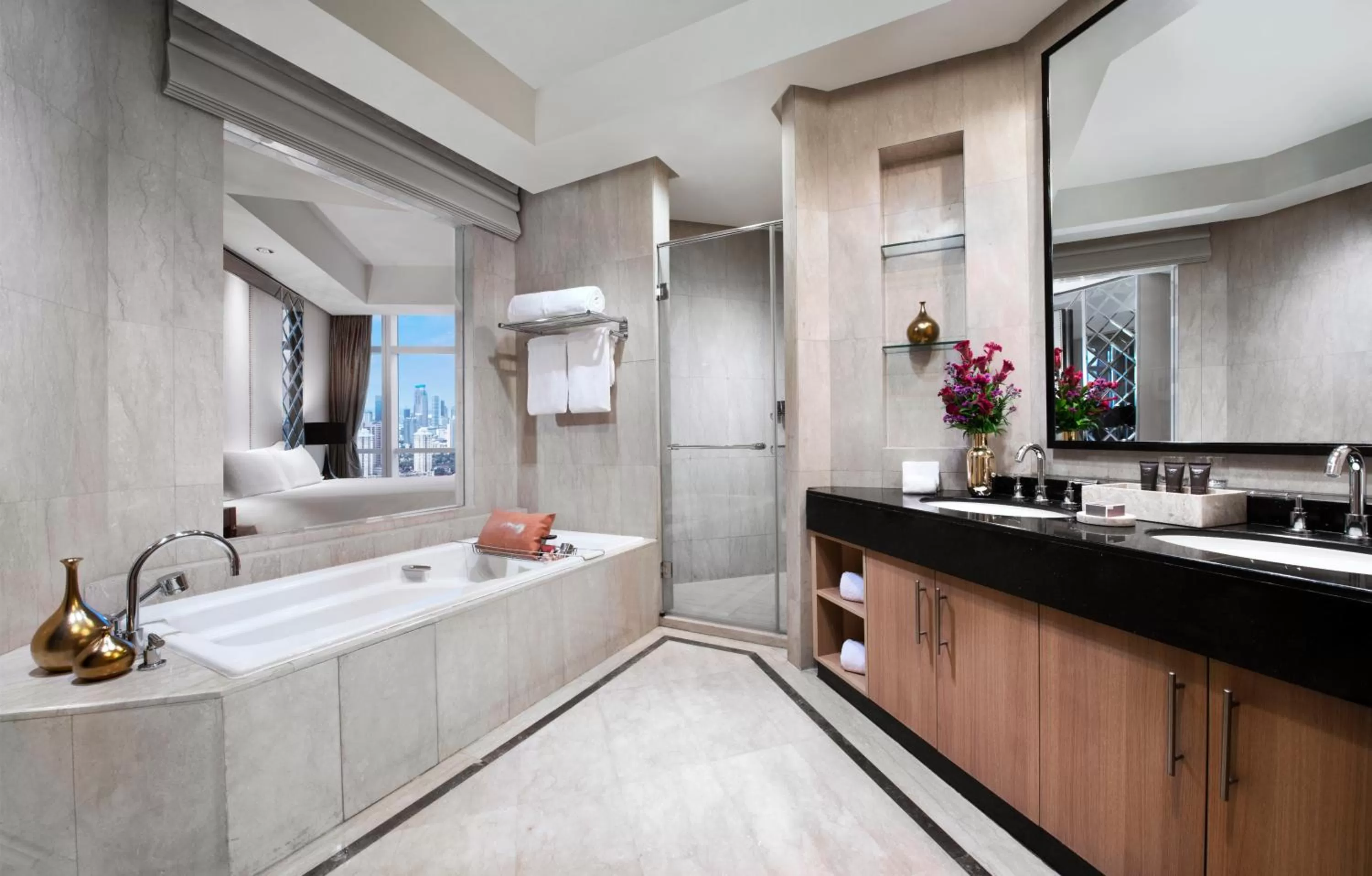 Bathroom in The Residences of The Ritz-Carlton Jakarta Pacific Place