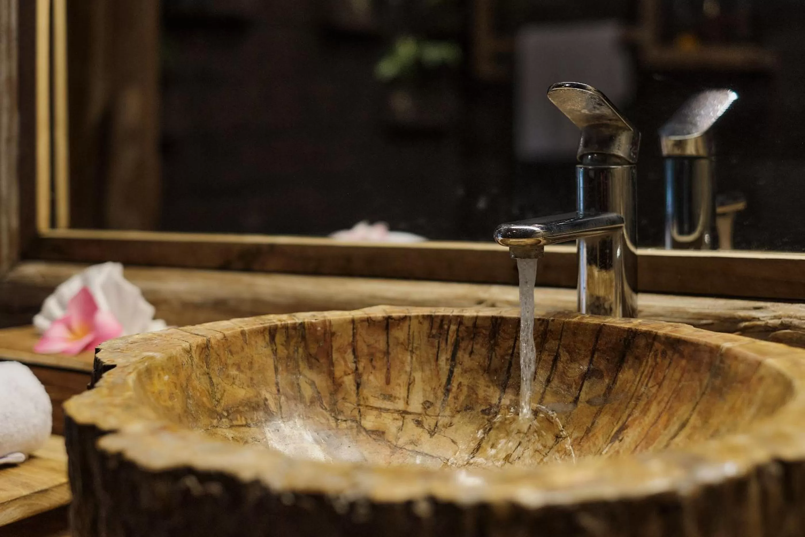 Bathroom in Joglo Organik Guesthouse
