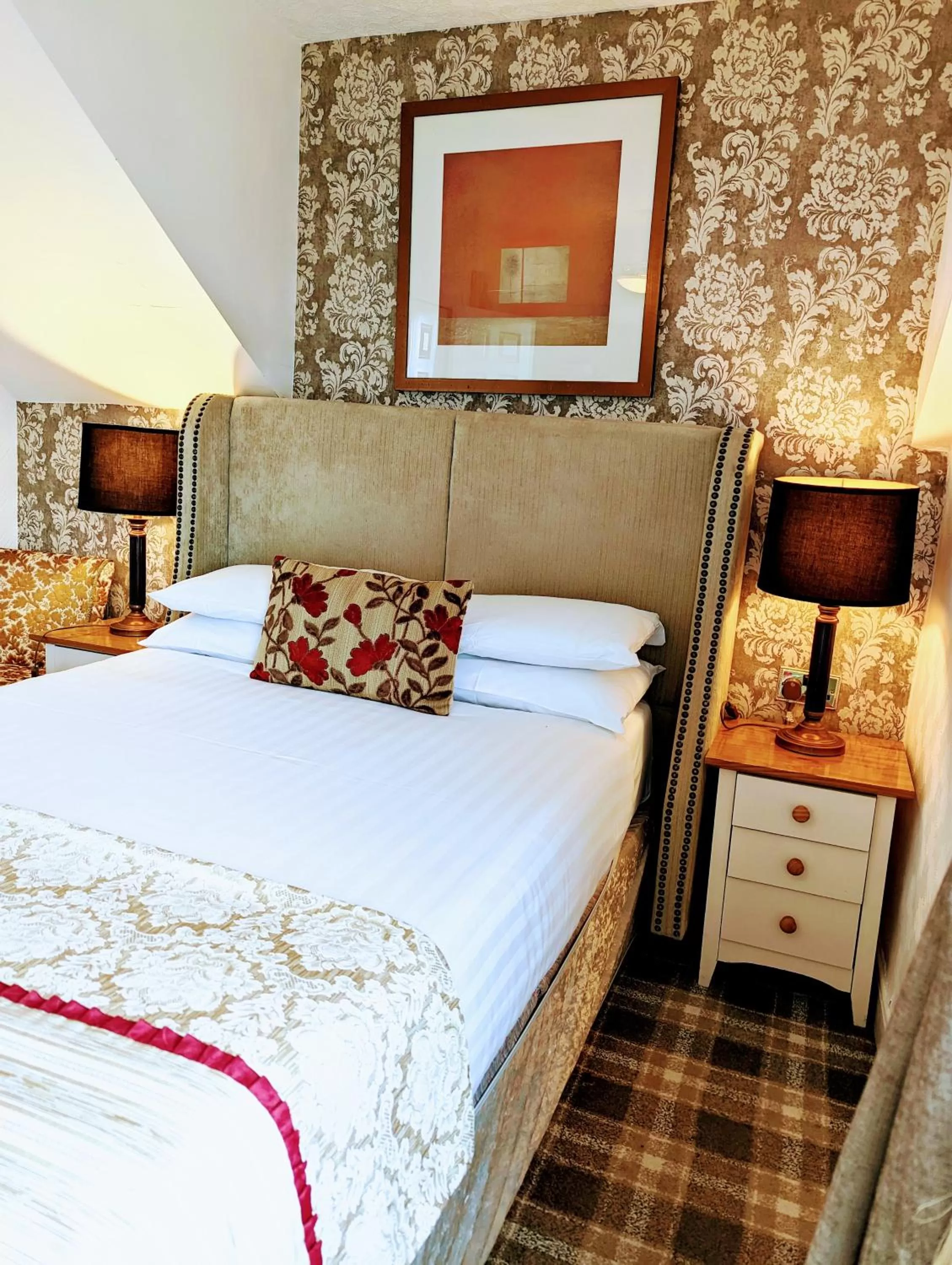 Bed in Brookside Hotel & Restaurant ,Suitable for Solo Travelers Couples Educational Groups & Families welcome