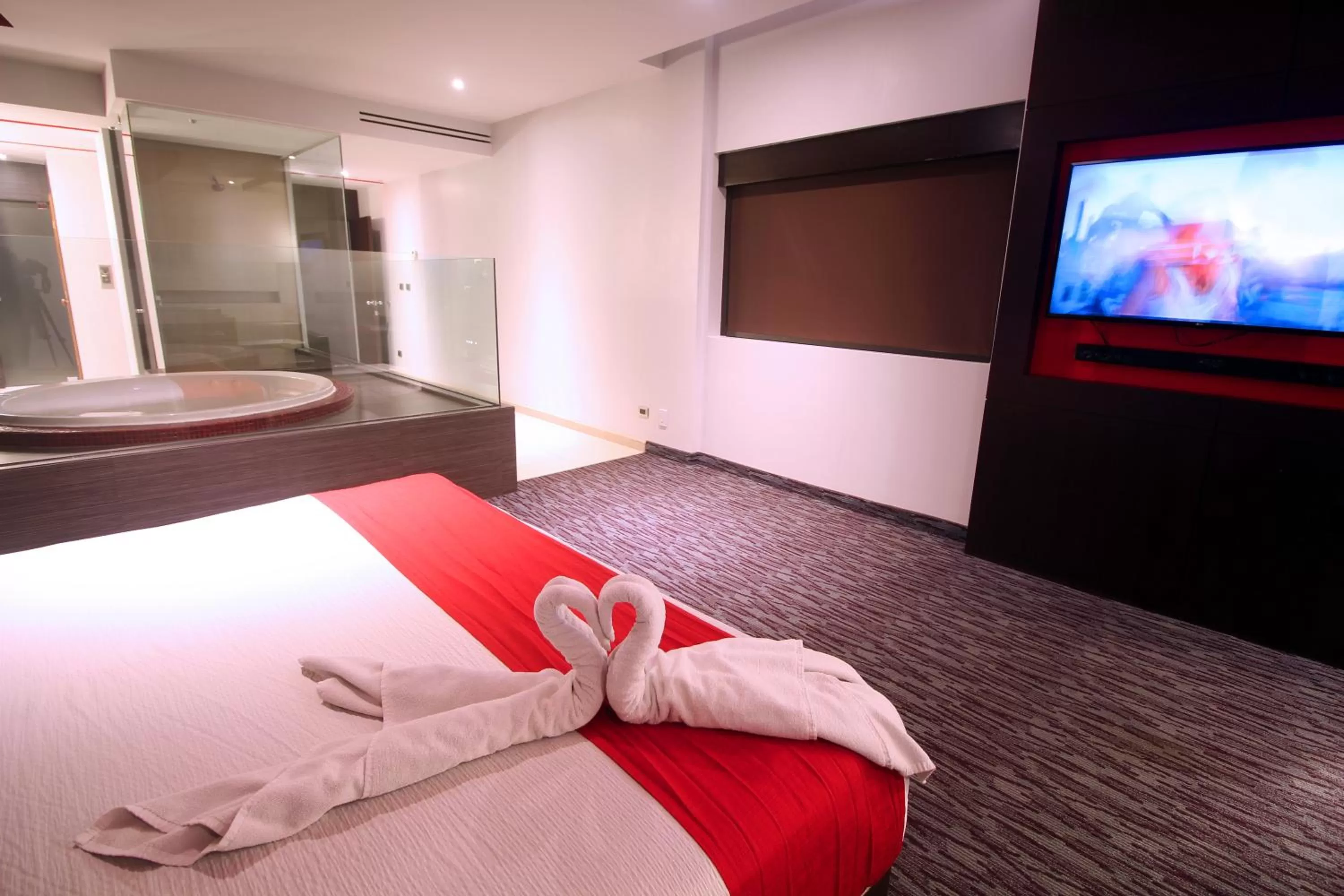 Photo of the whole room, Bed in Motel Via