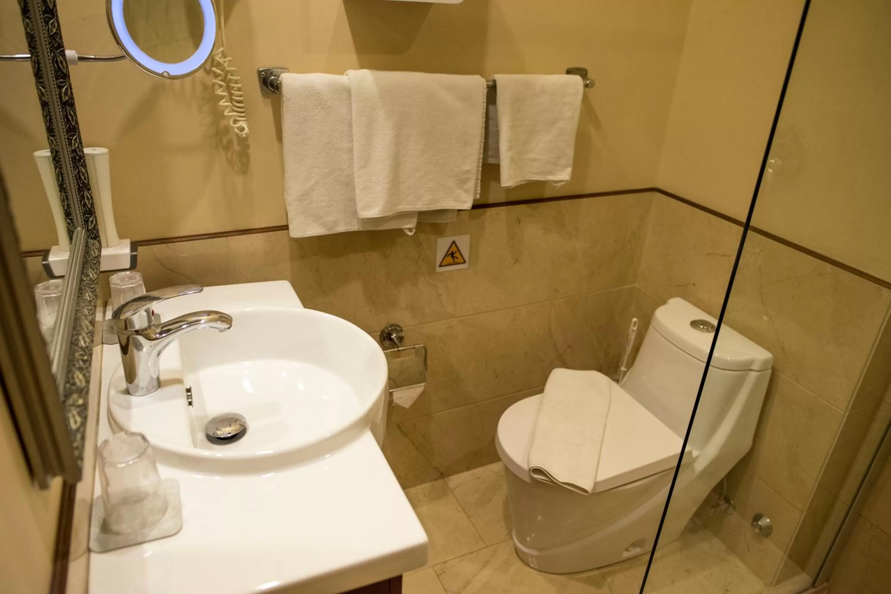 Bathroom in Gold Hotel Budapest