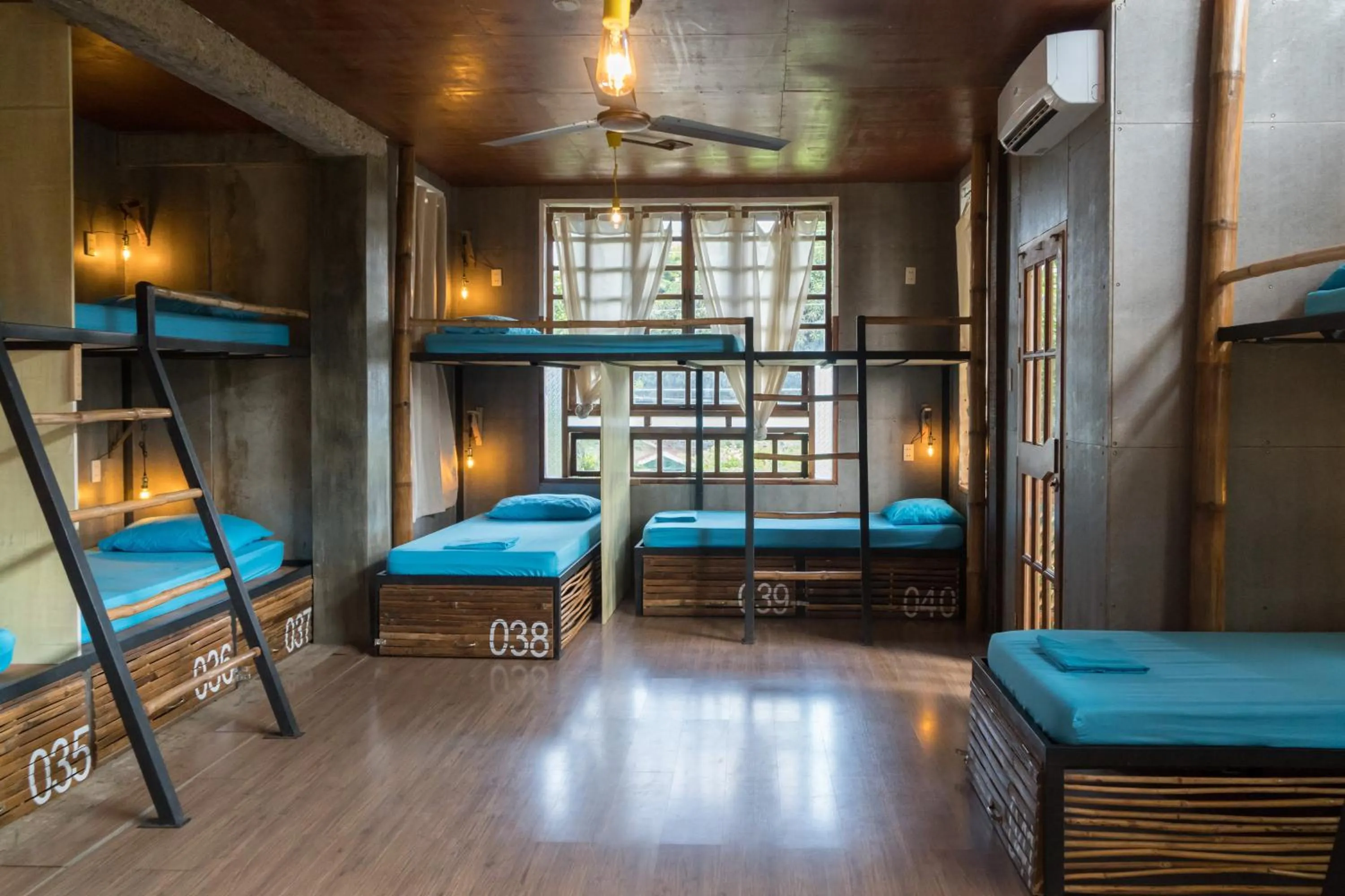 Bed in The Flying Fish Hostel