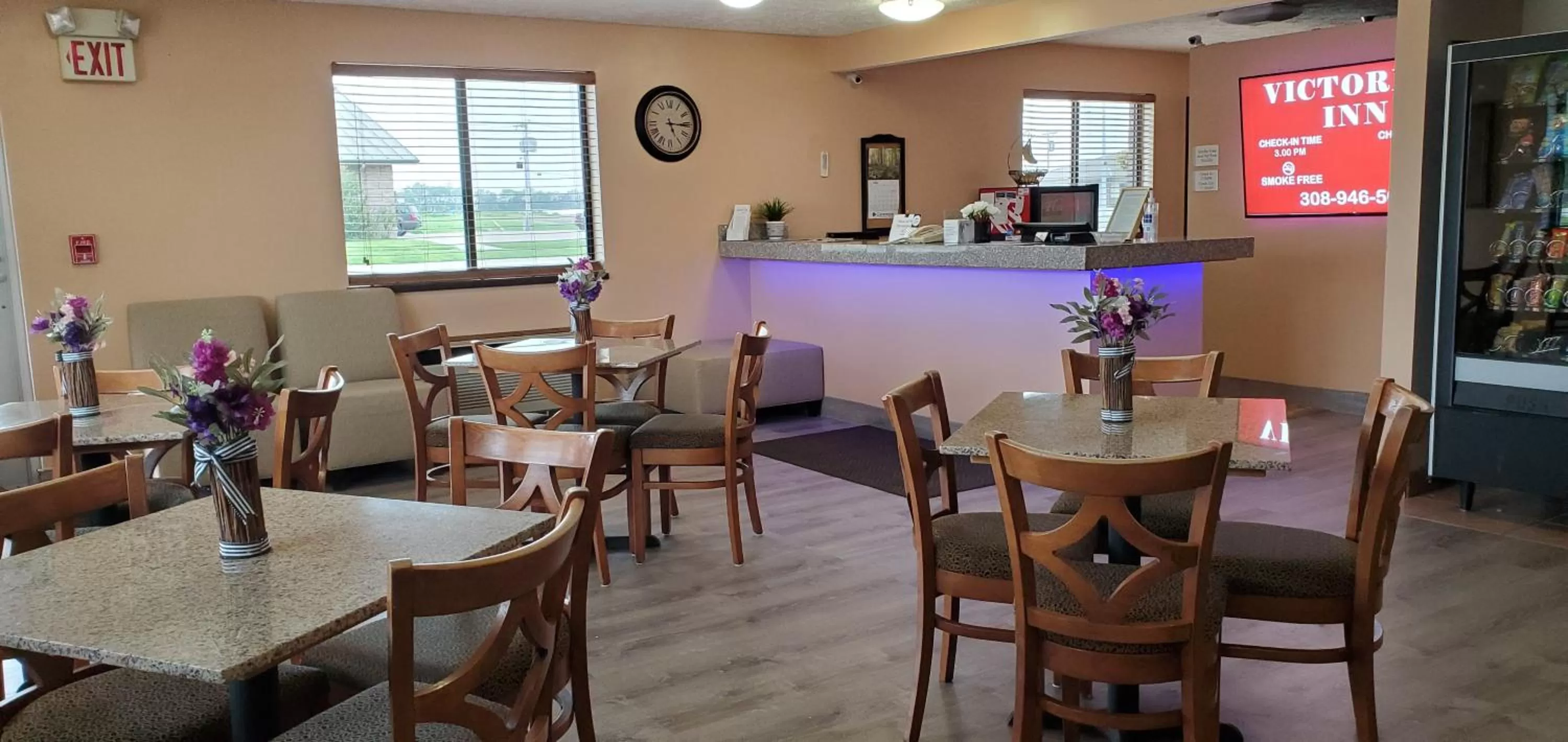 Lobby or reception in VICTORIAN INN