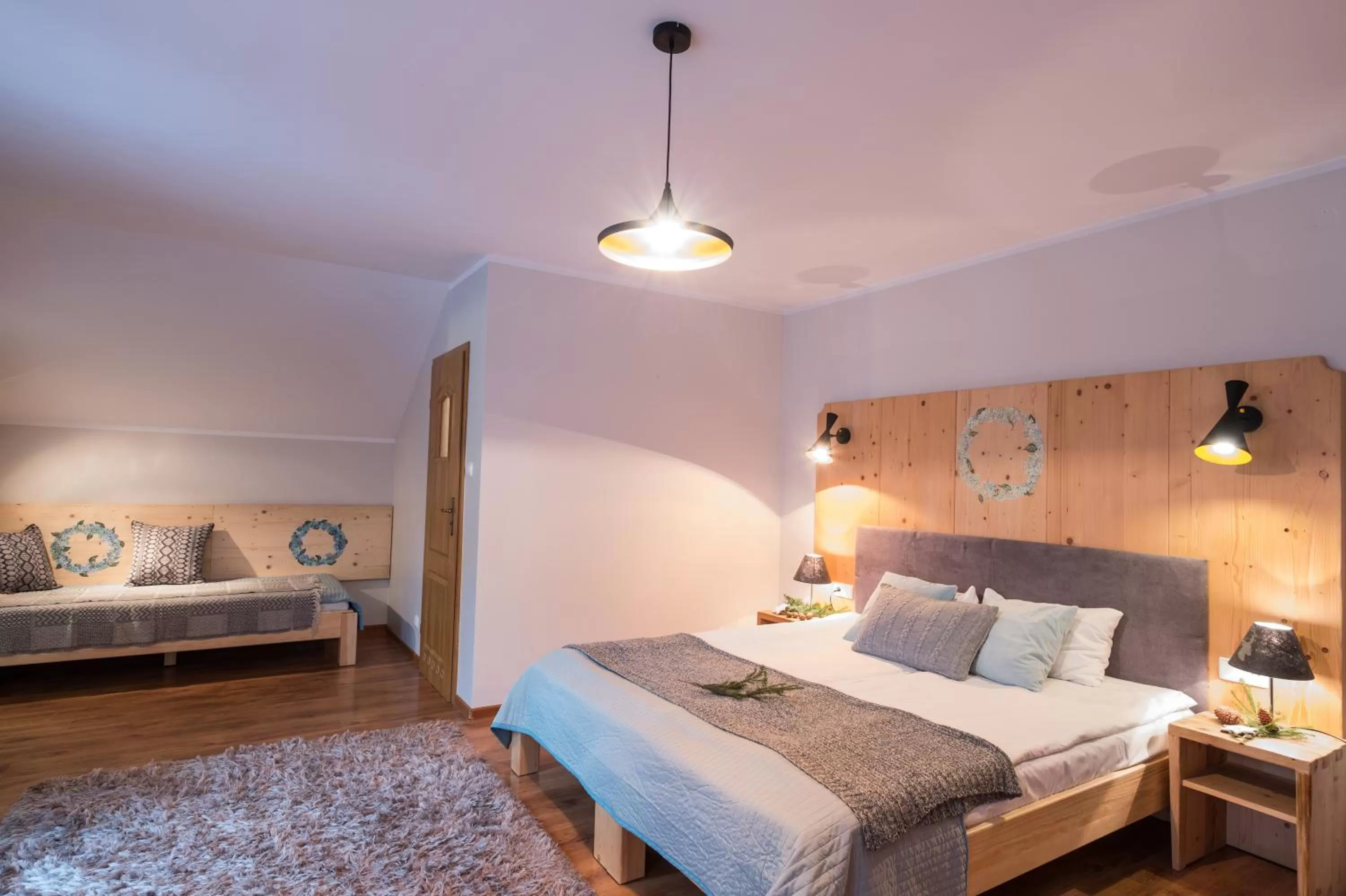 Shower, Bed in Willa Pokusa