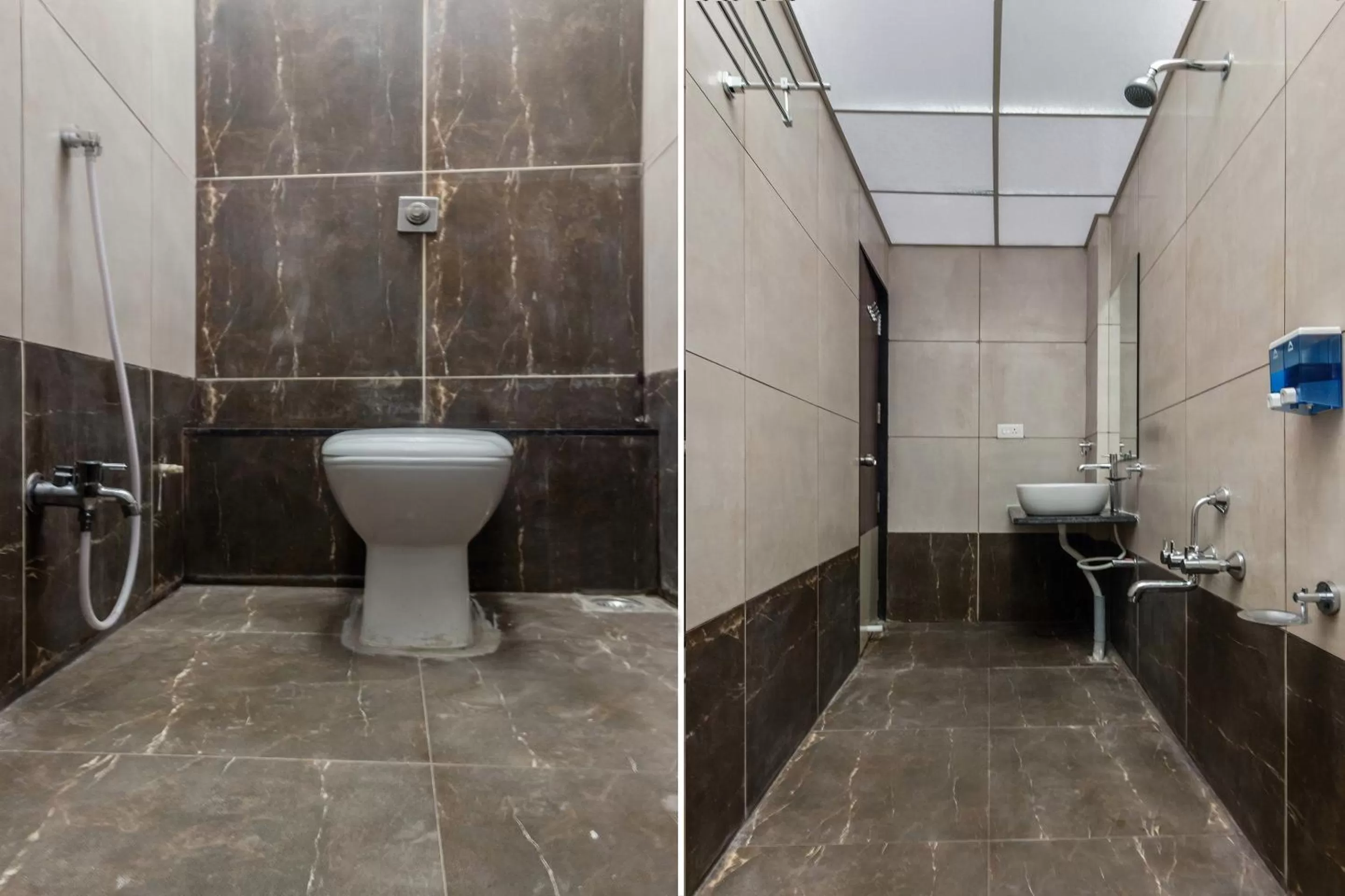 Bathroom in Hotel Om Inn - Talegaon Dabhade