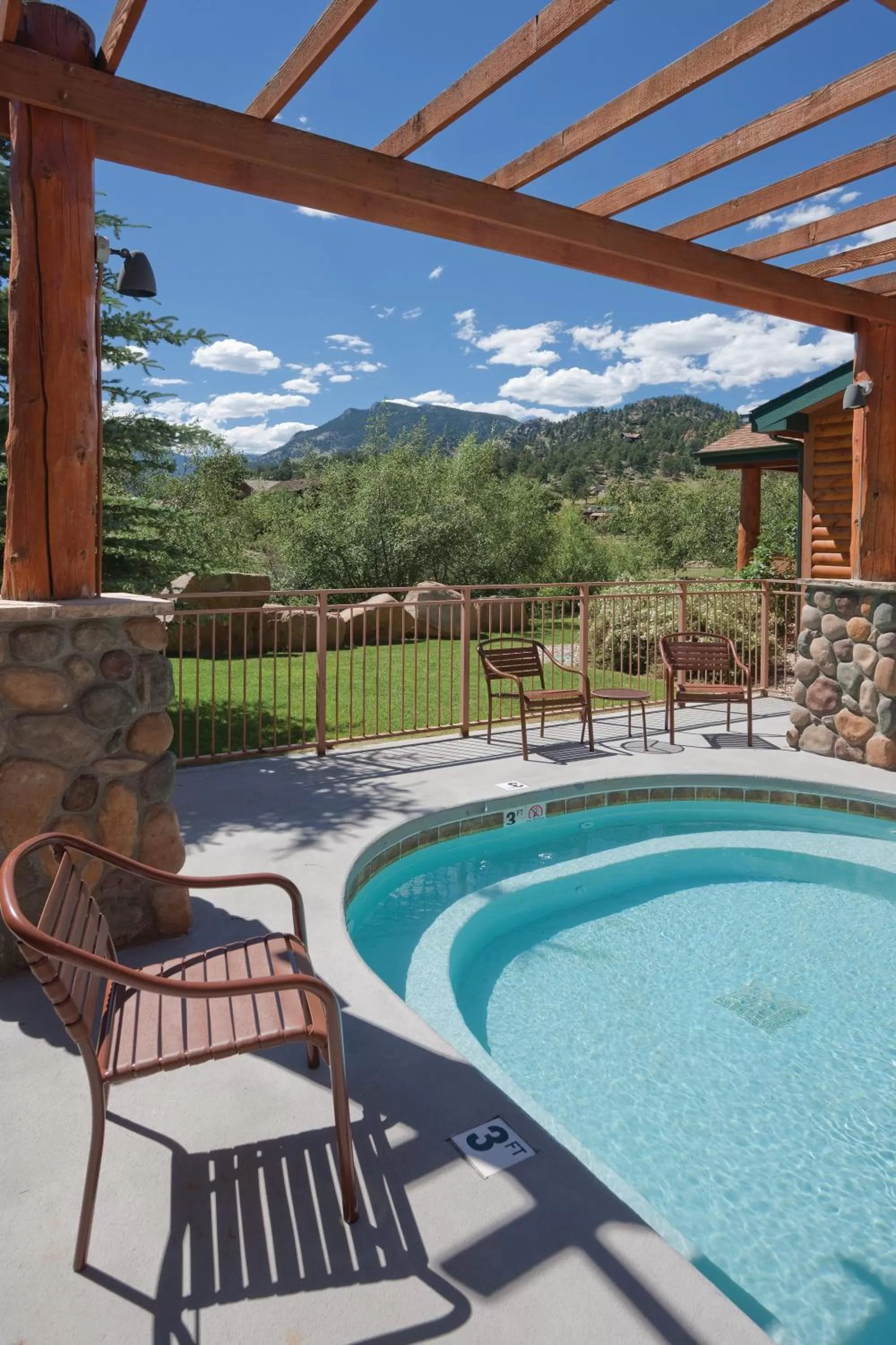 Swimming pool in WorldMark Estes Park