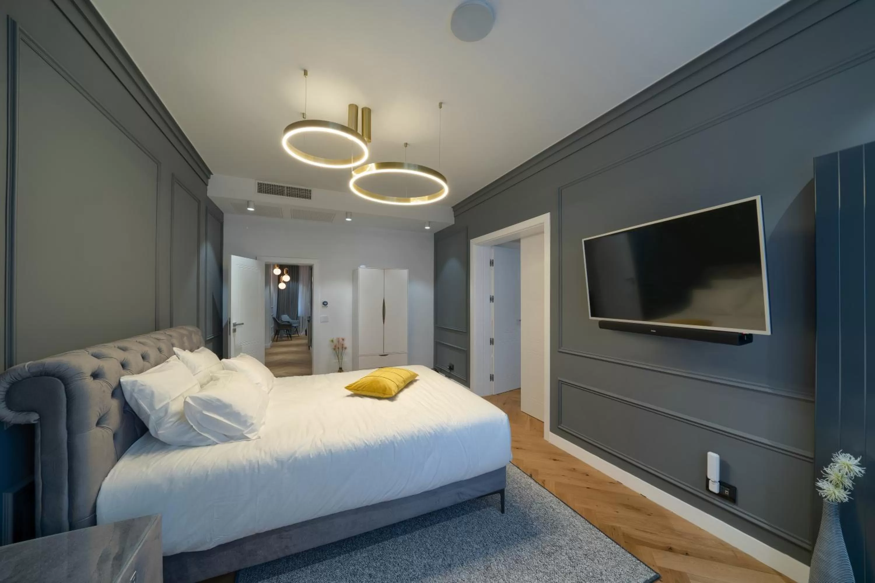 Photo of the whole room, Bed in Elysium Residence