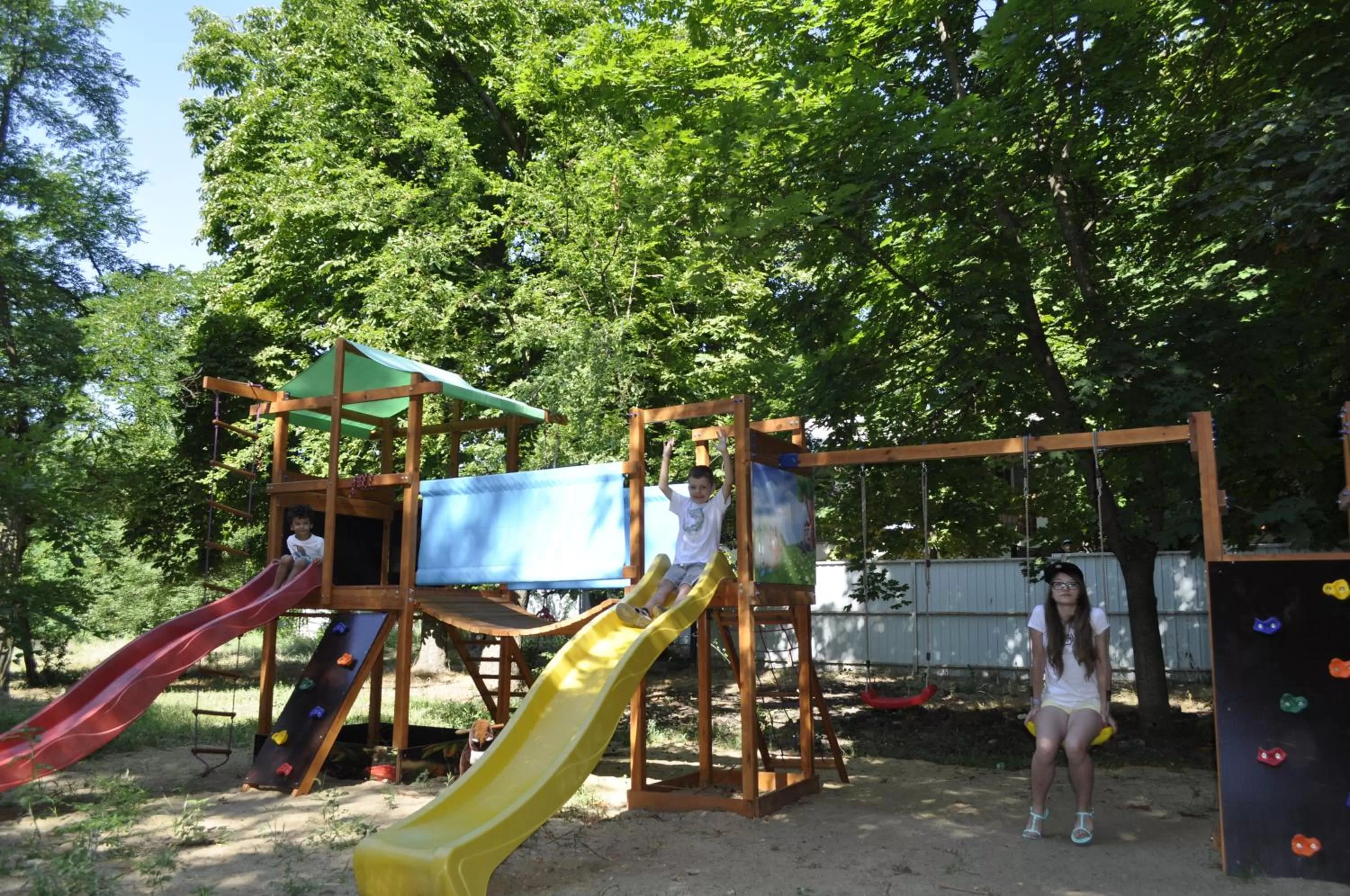 Children play ground in Zelenyi Kampus