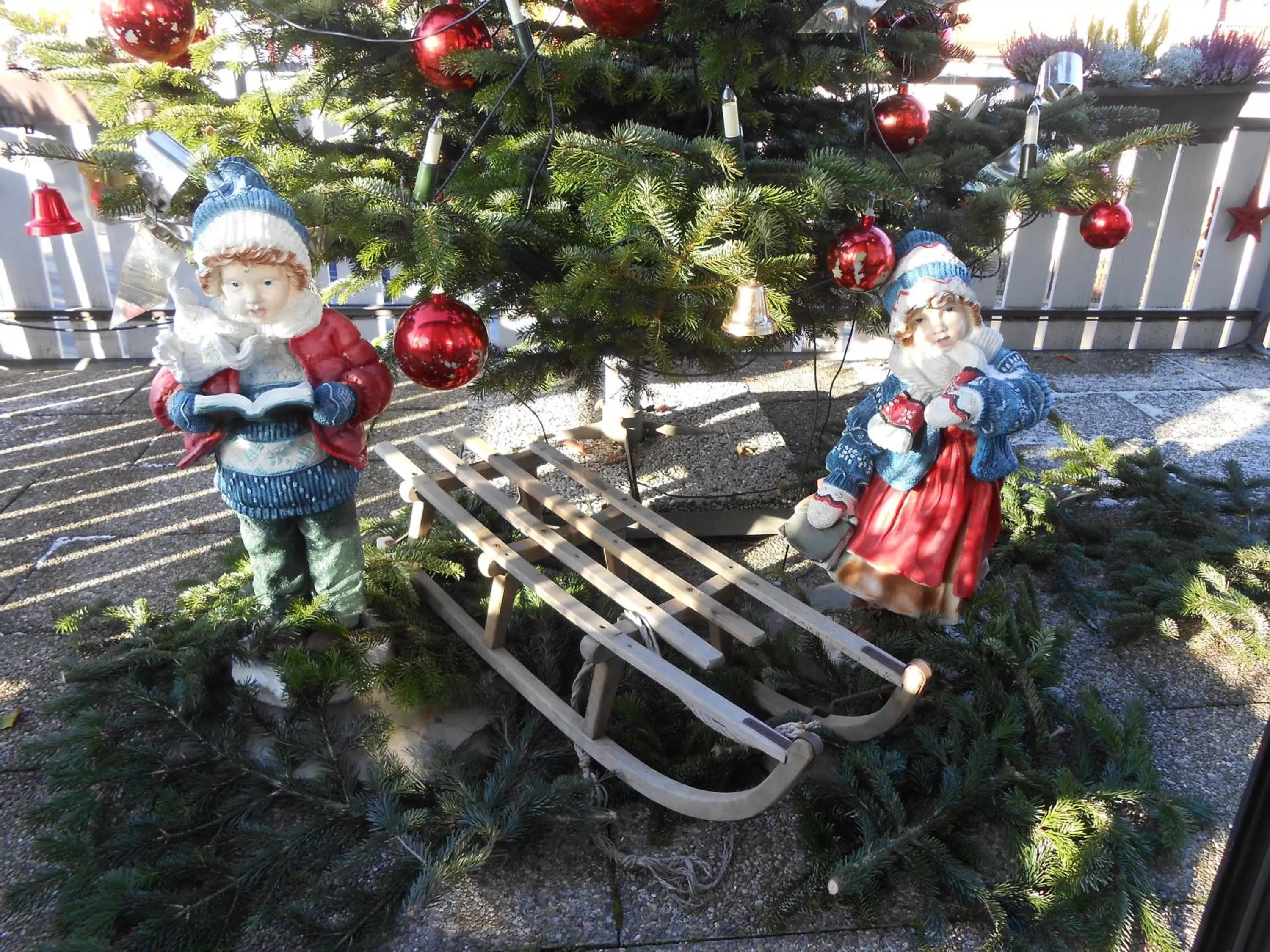 Balcony/Terrace in Hotel Merian Rothenburg