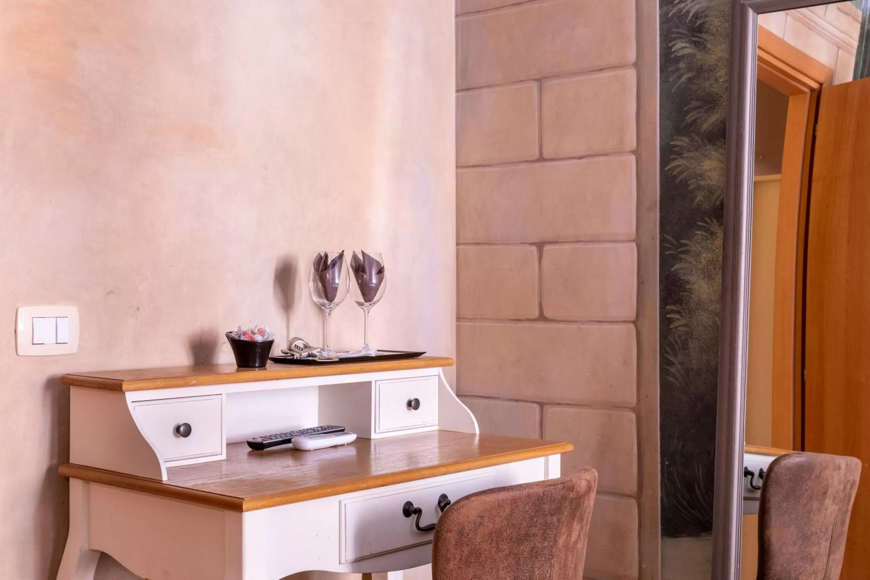 hair dresser in Suites Trastevere