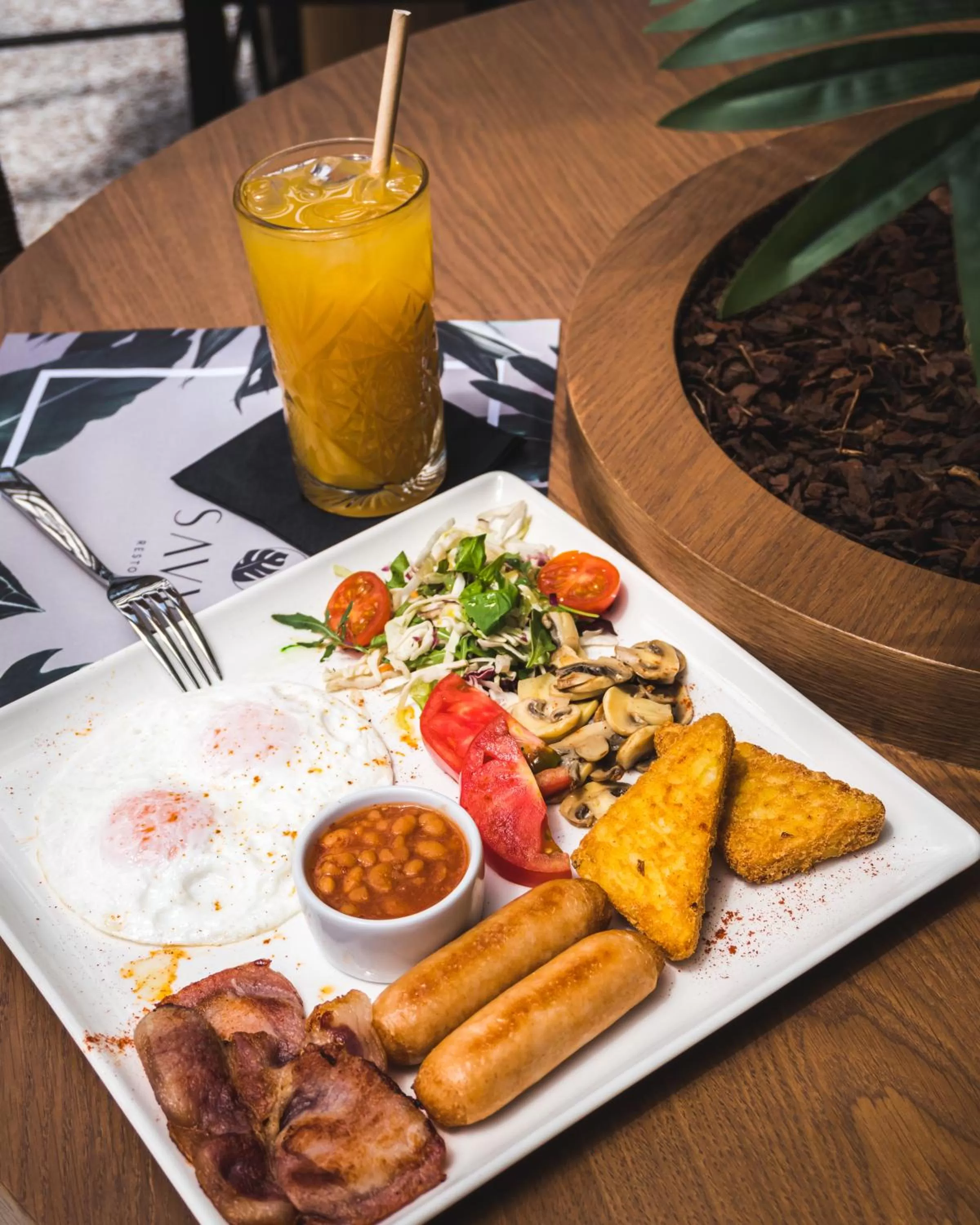 Breakfast in Canadian Hotel