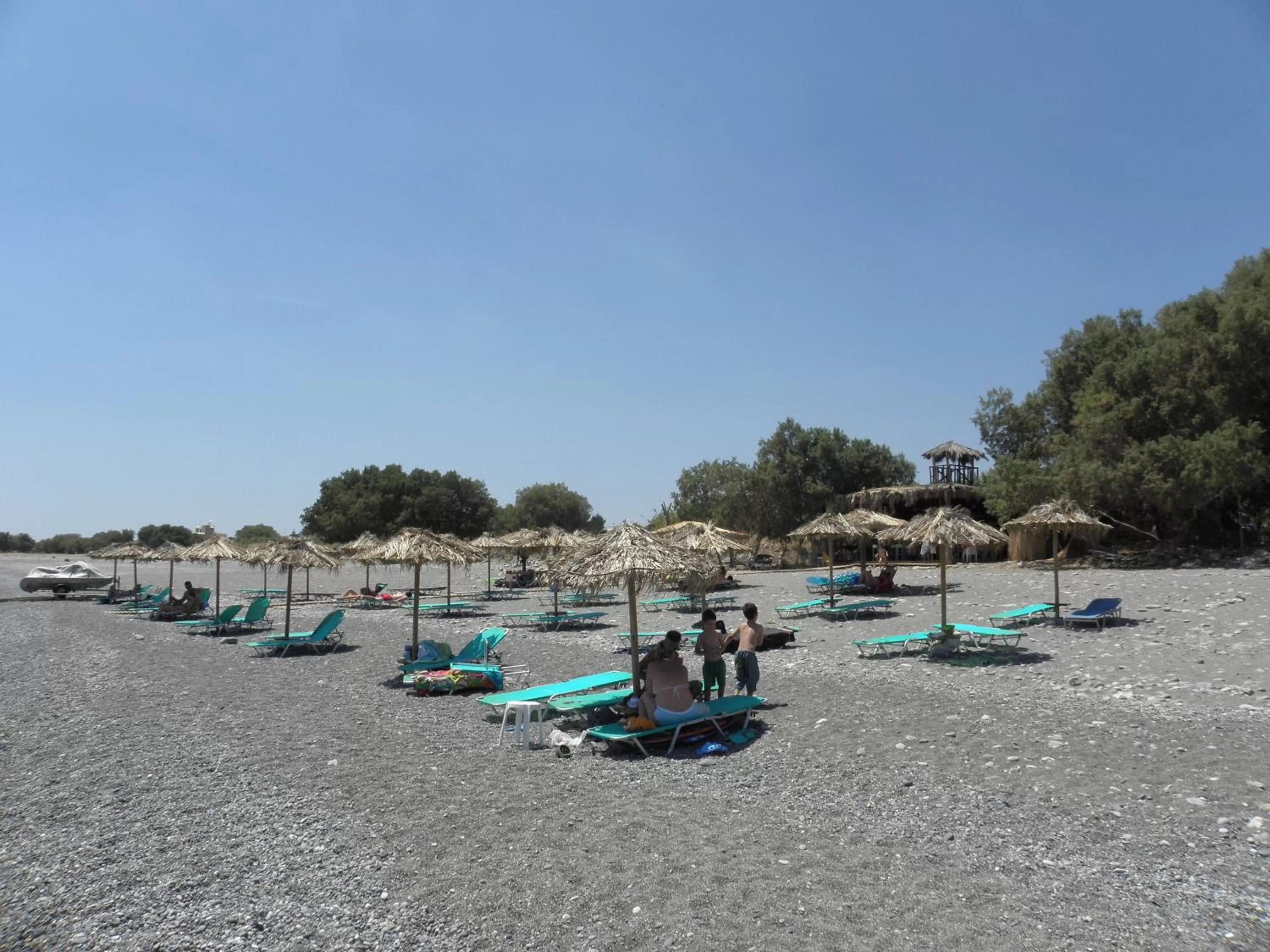 Beach in Megim Hotel