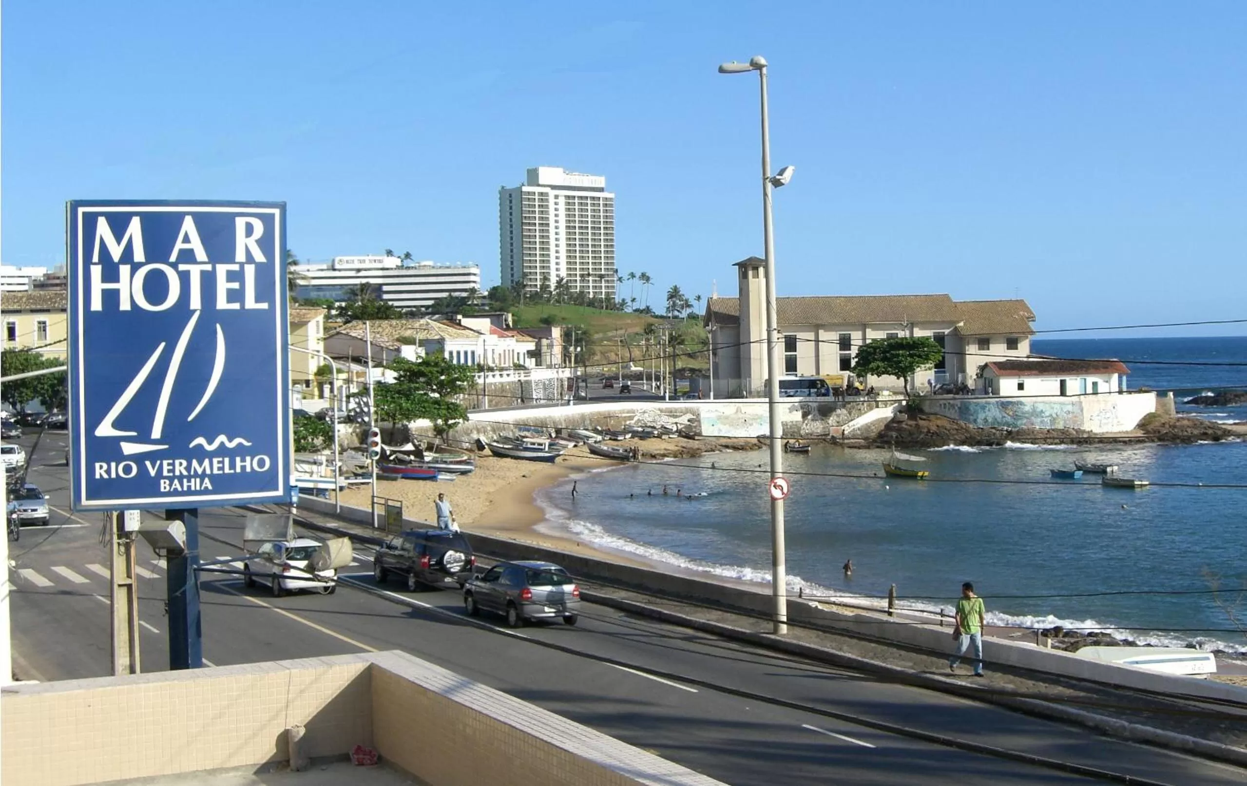 Balcony/Terrace in Rede Andrade Mar Hotel - Rio Vermelho