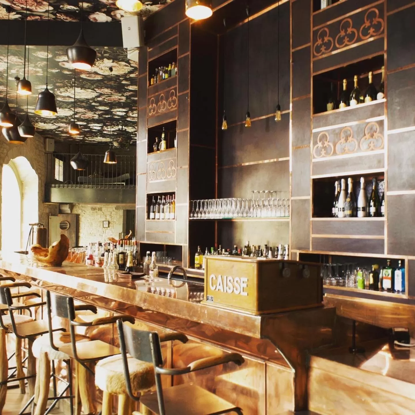 Lounge or bar in L'abbaye Saint Michel