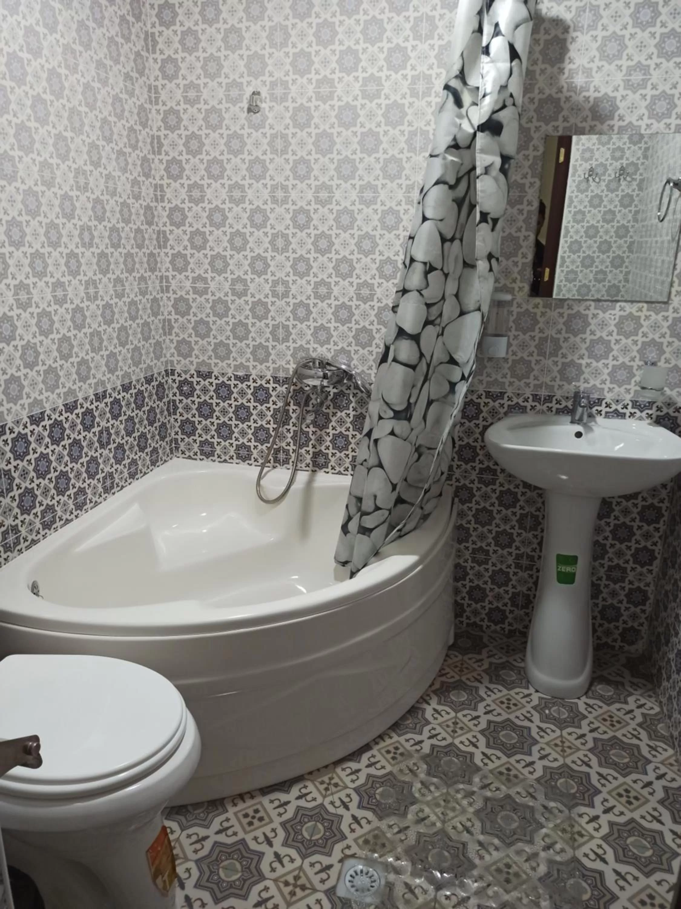 Toilet in Art House Boutique Hotel