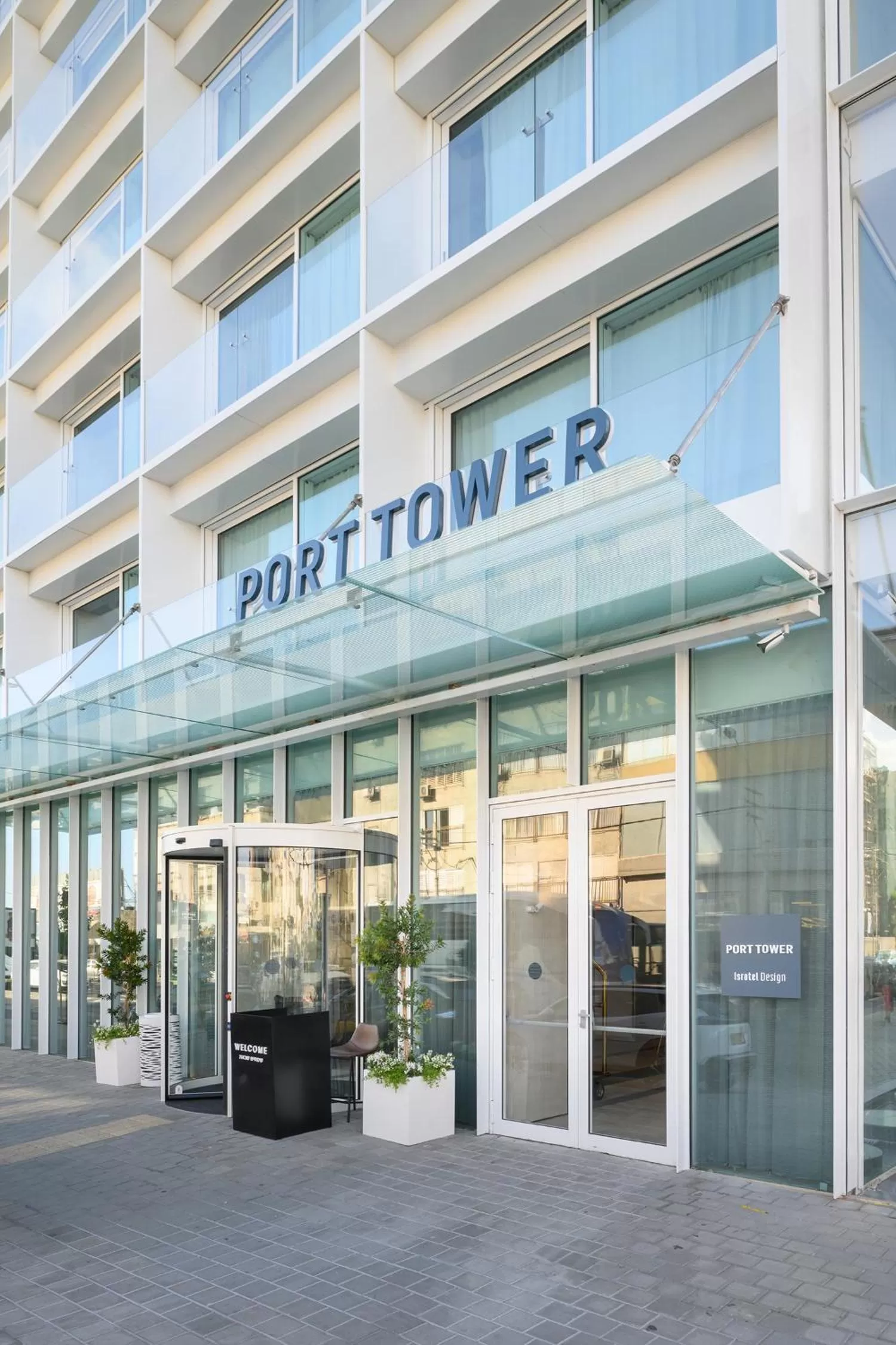 Property building in Port Tower by Isrotel Design
