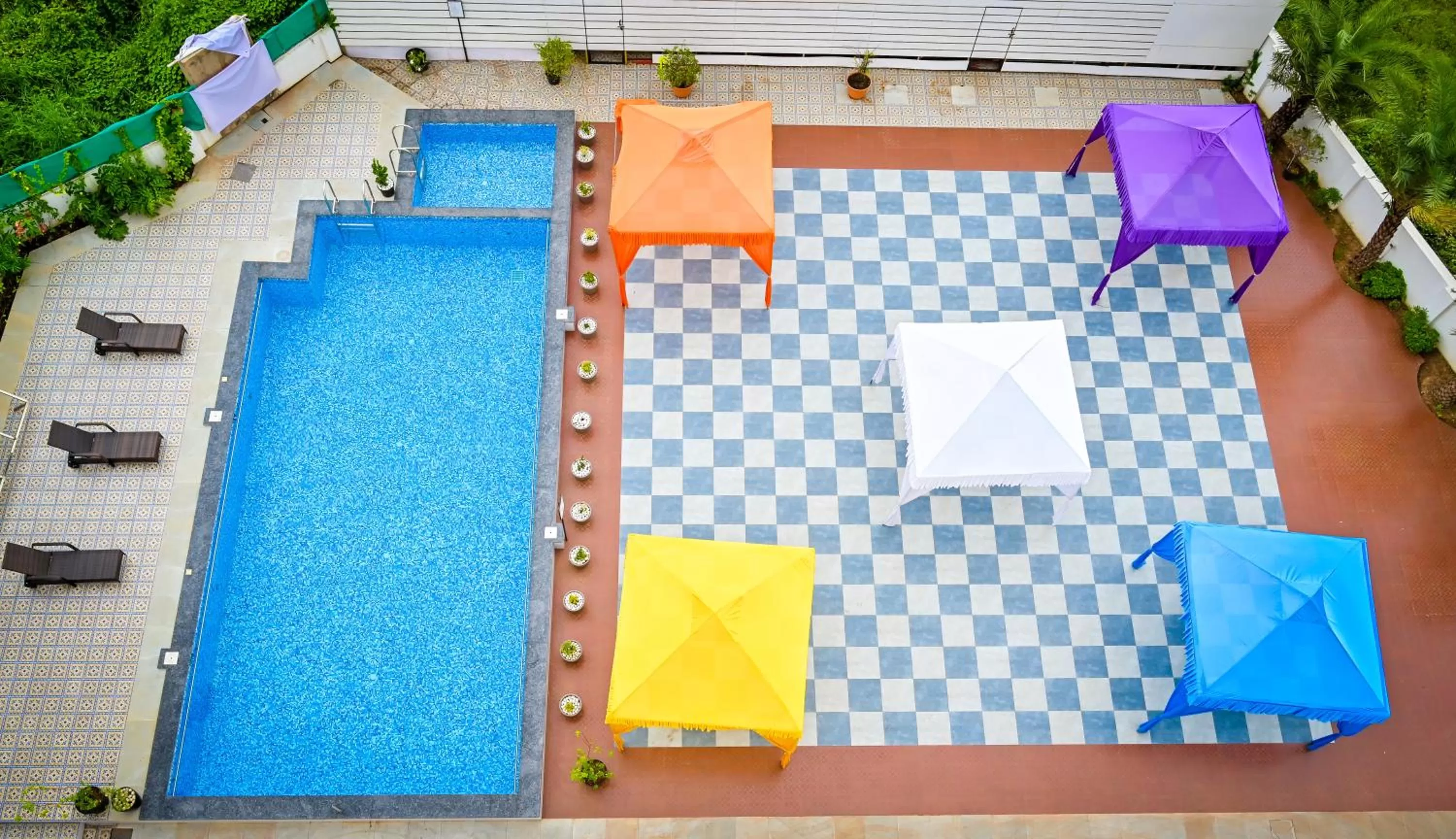 Swimming pool, Pool View in Hotel Laxmi Empire