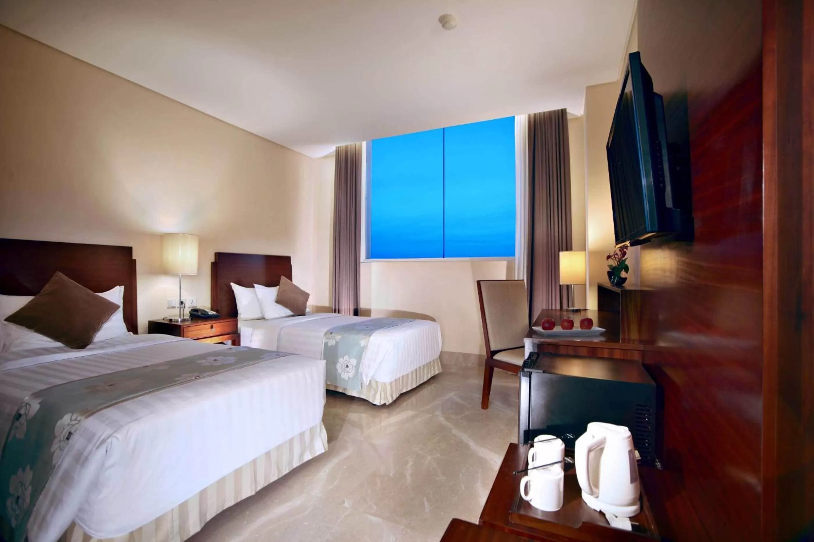 Bed in Aston Samarinda Hotel and Convention Center