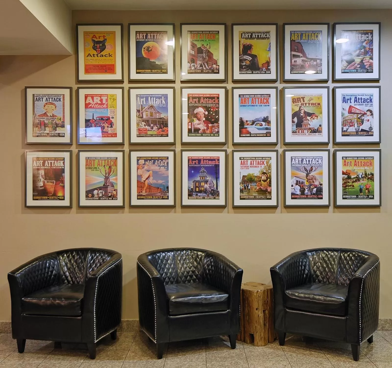 Lobby or reception in Georgetown Inn Seattle