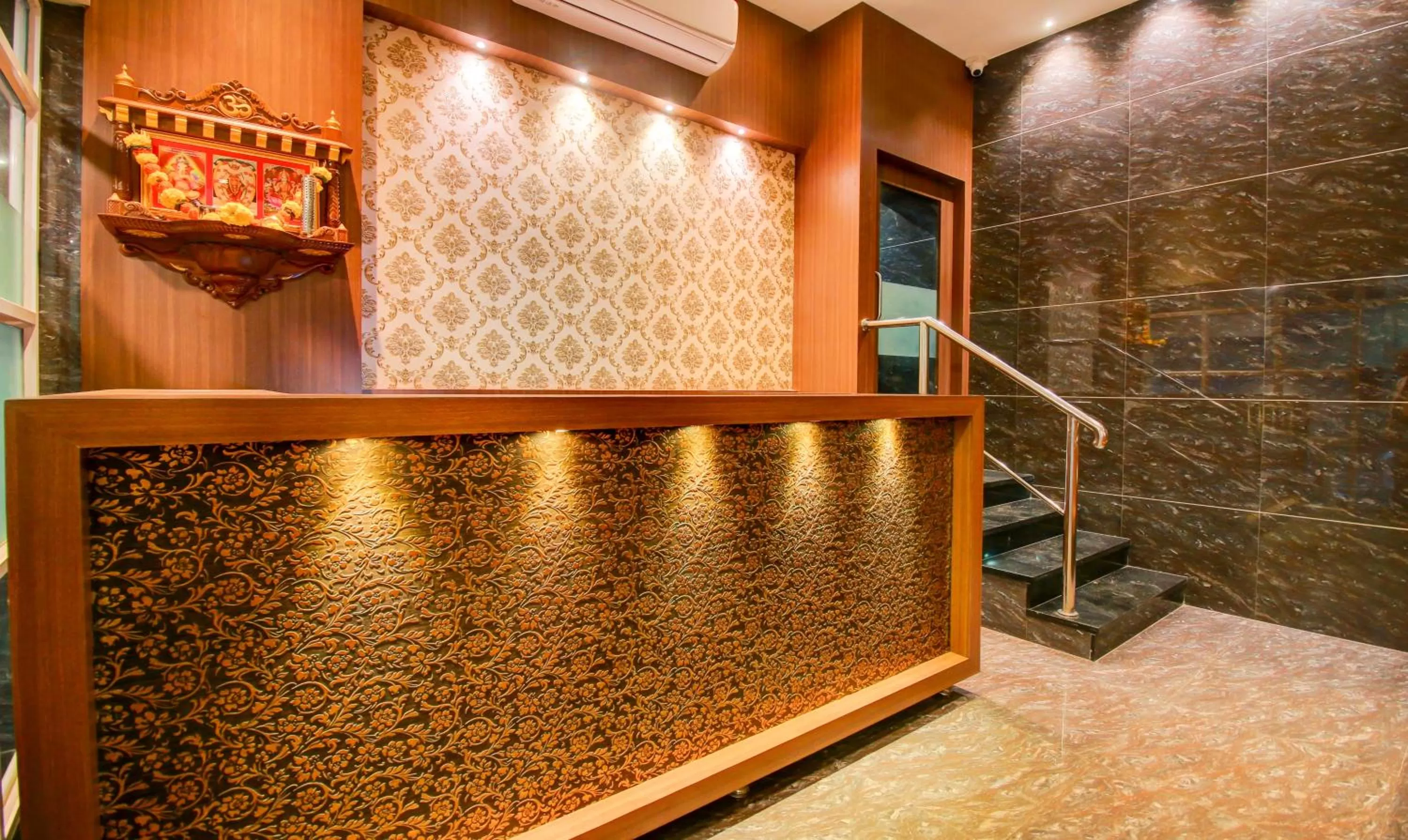 Lobby or reception in Treebo Arvind Residency