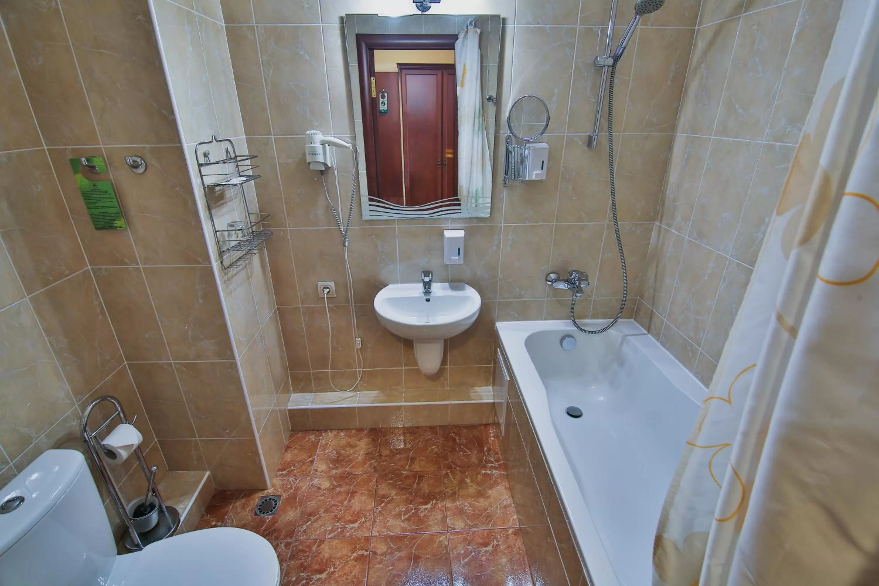 Toilet in Ukraina Hotel