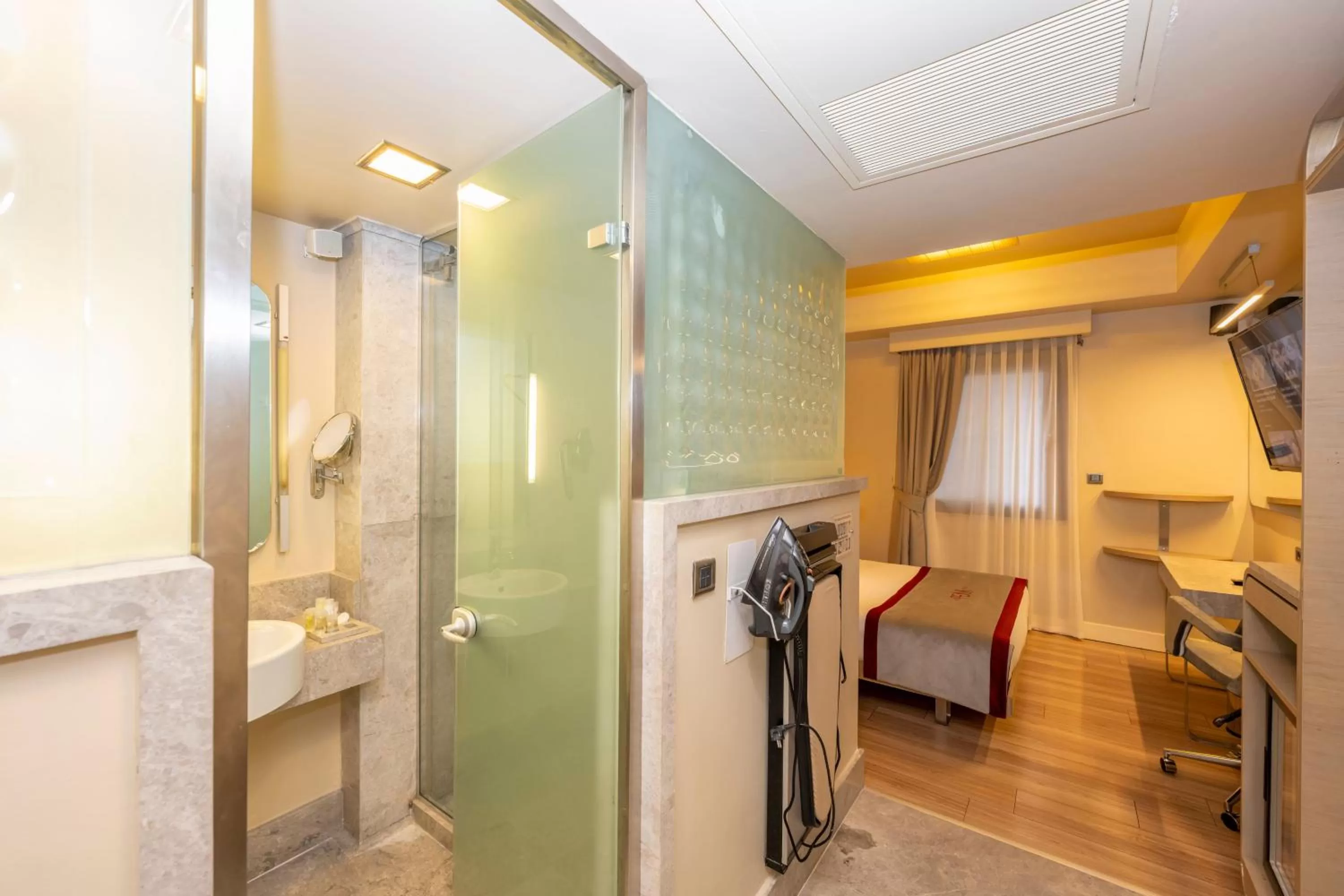 Bathroom in Ramada By Wyndham Istanbul Pera Taksim