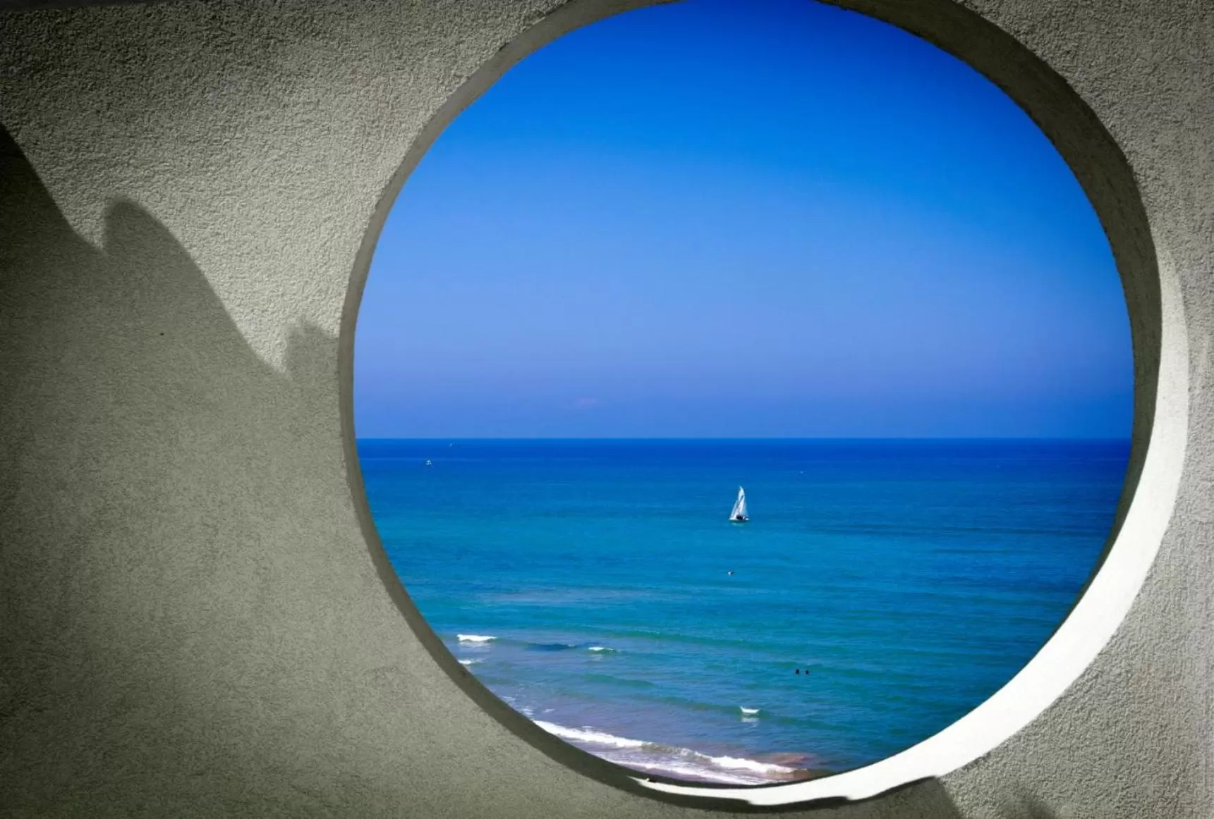 Sea view in Hotel Mida