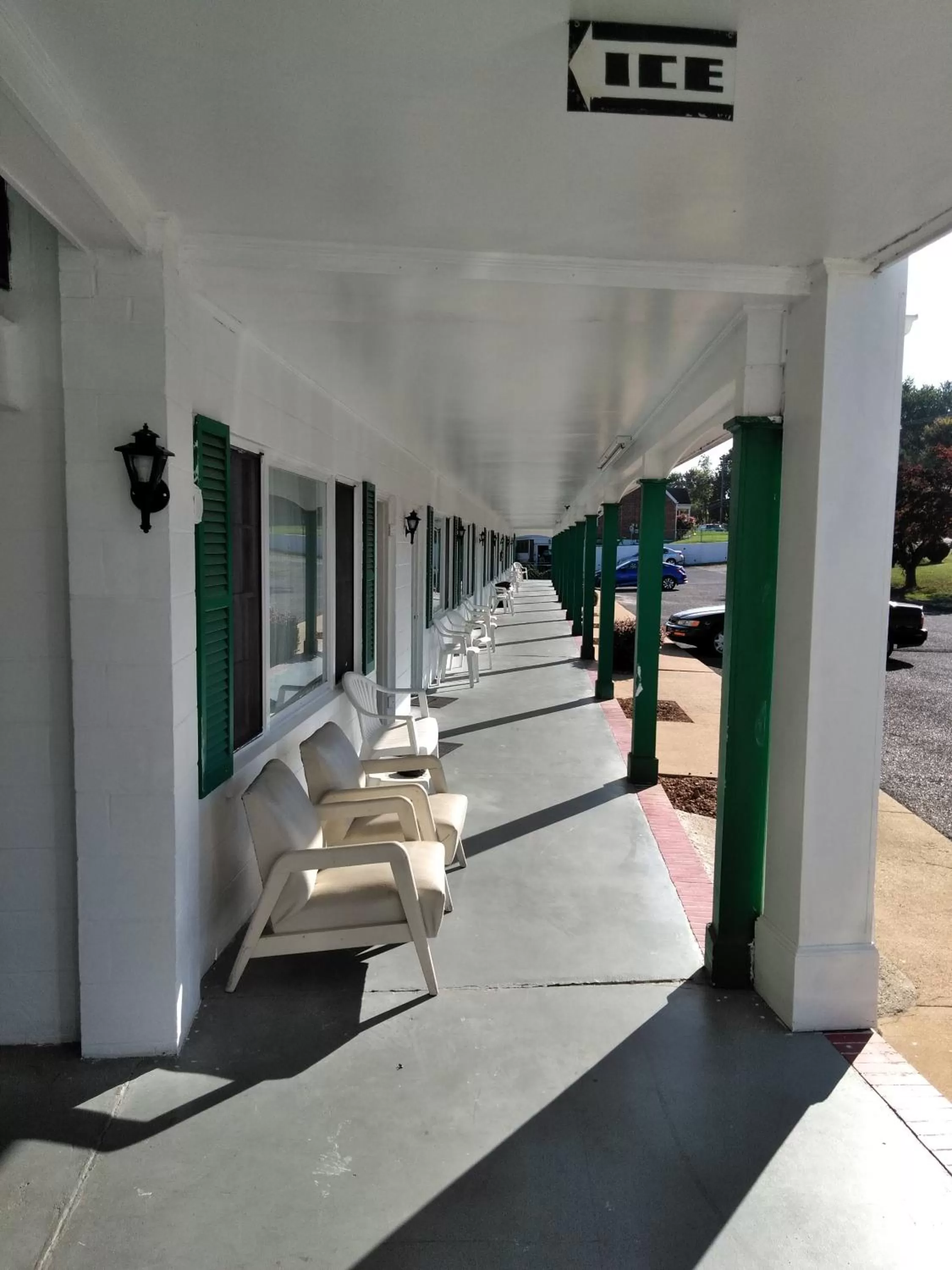 Seating area in The Cardinal Inn