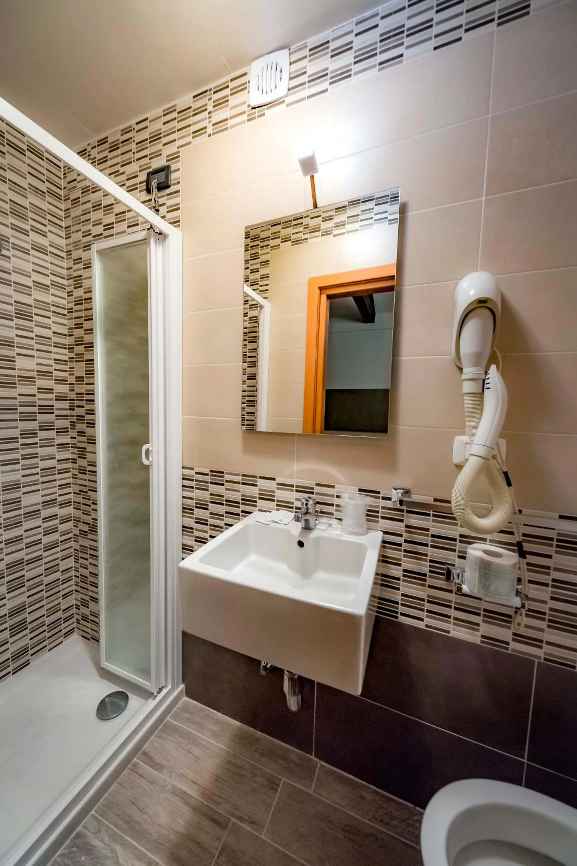 Shower in Hotel Trieste