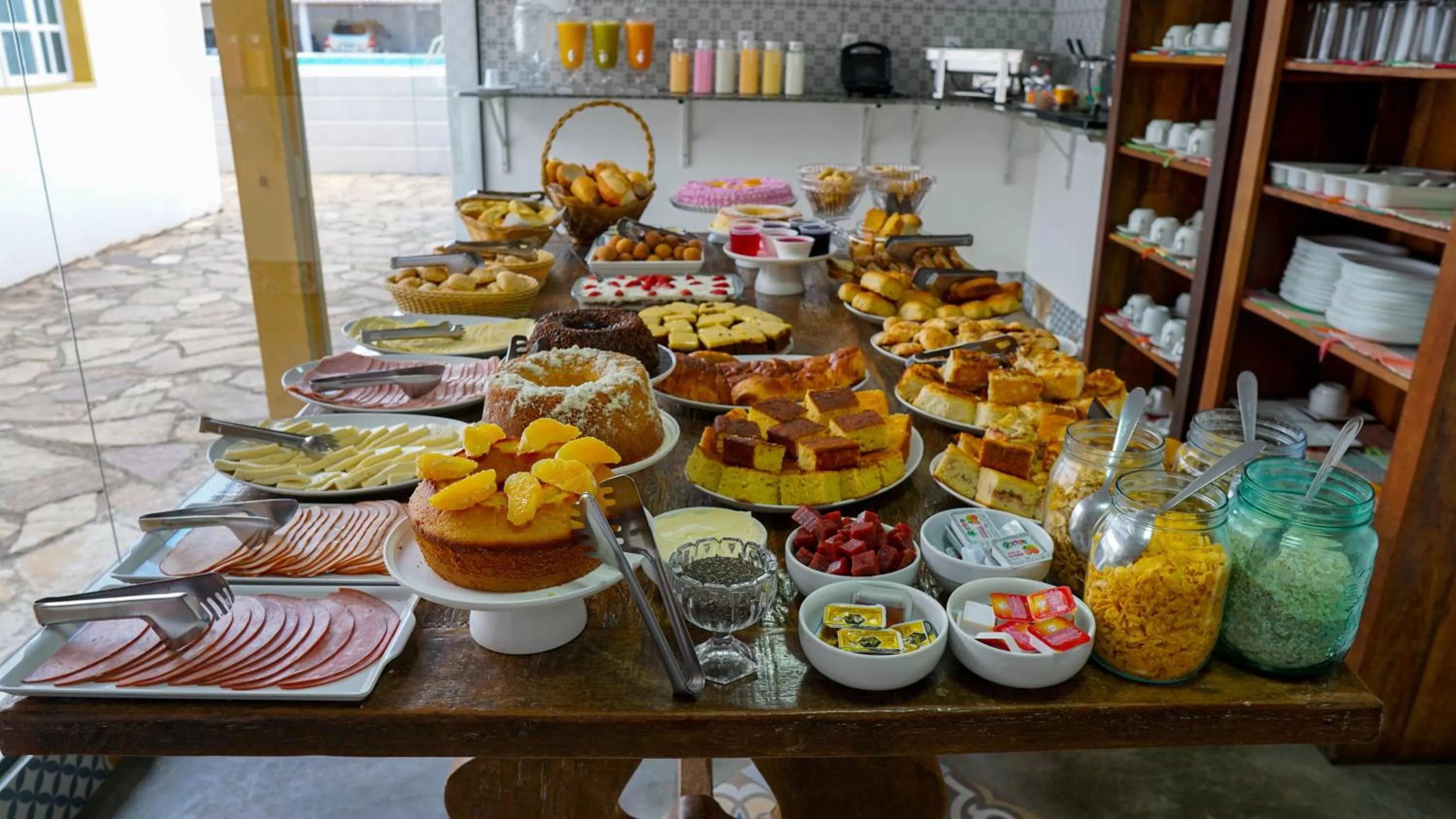 Breakfast in Pousada o Amanhecer