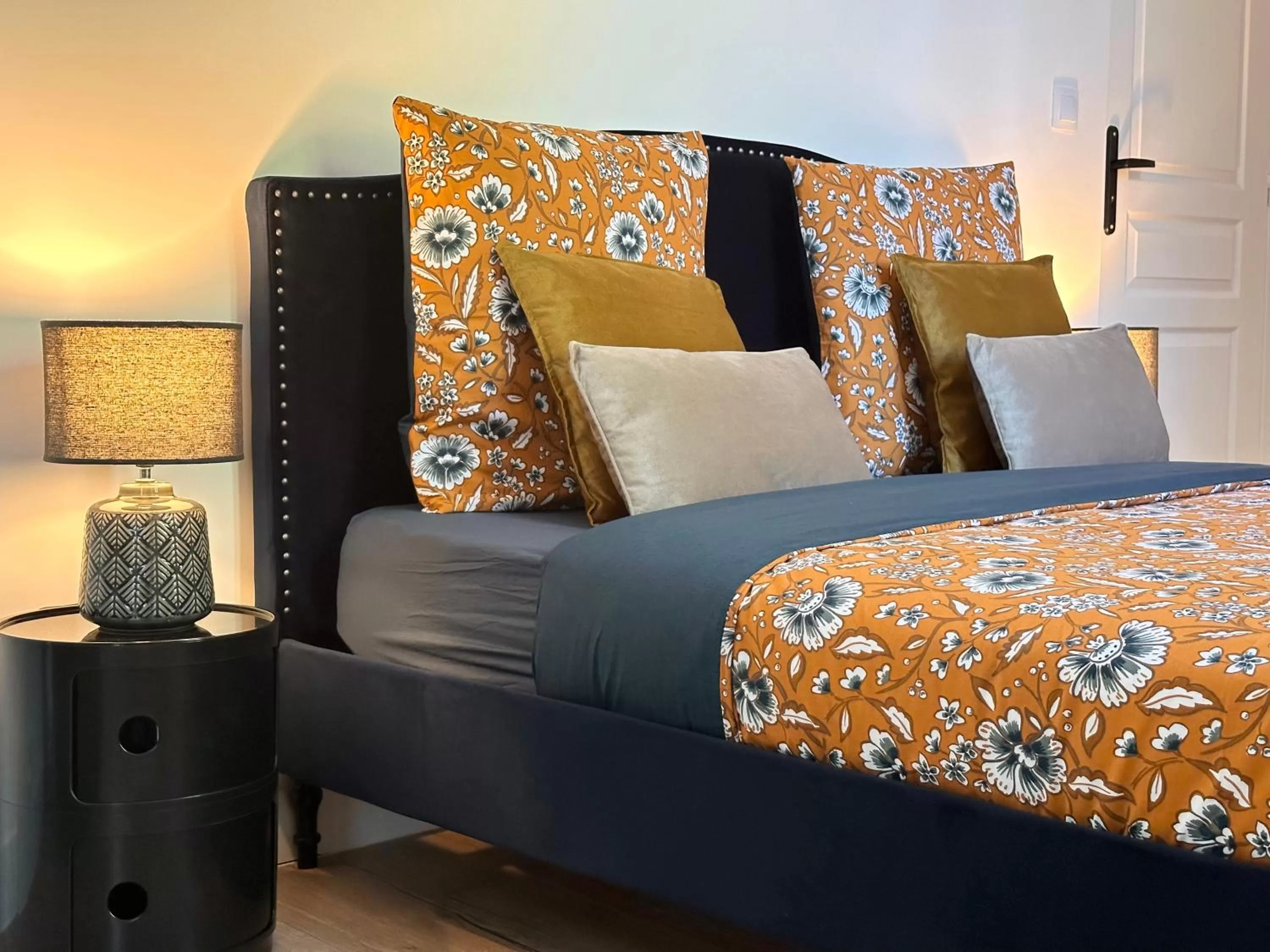 Bed in Les Turquoises Étretat - L'Hôtel-Boutique