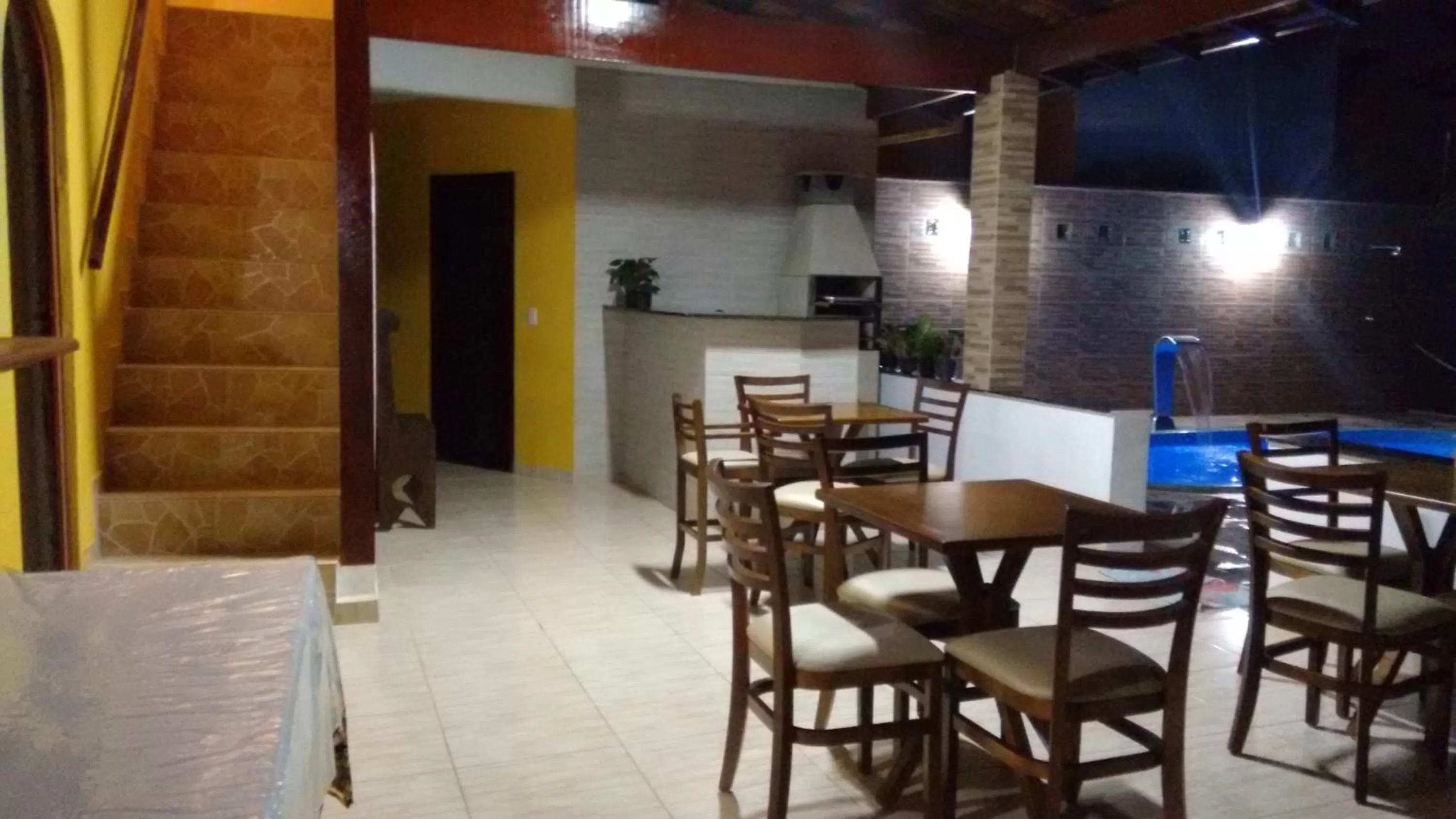 Seating area in Pousada da Rose Paraty