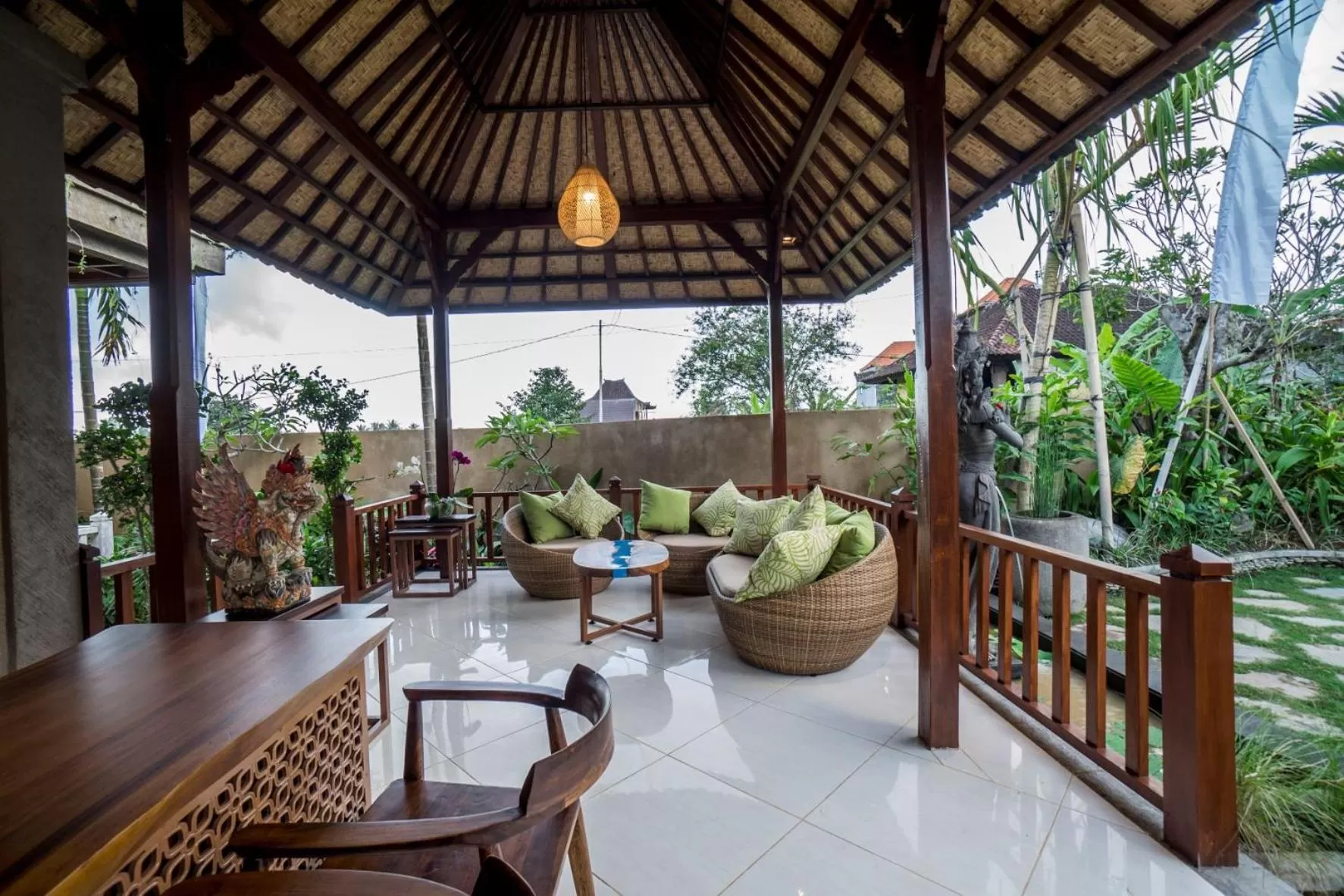 Lobby or reception in Gerindem Cottages