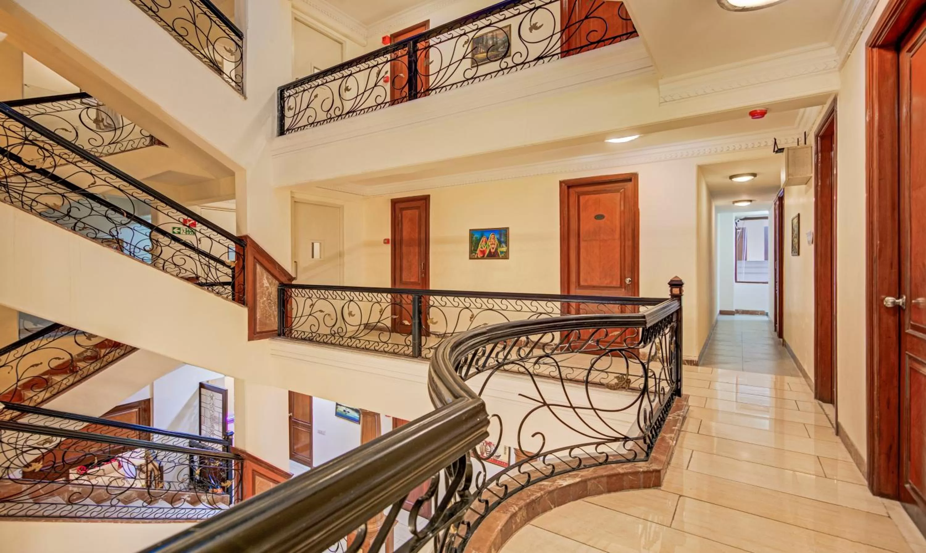 Lobby or reception in Treebo Corporate Park