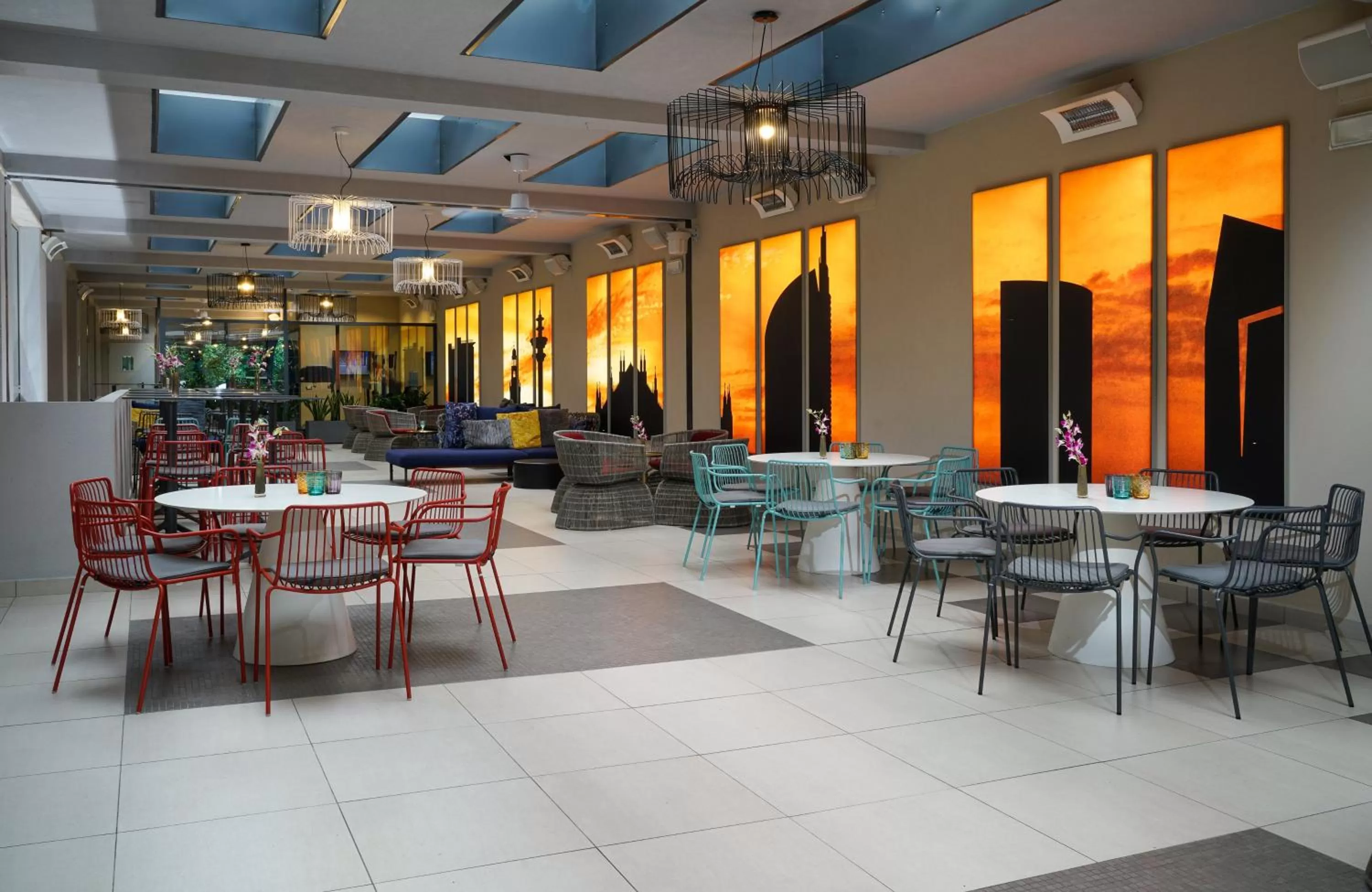 Balcony/Terrace in NYX Hotel Milan by Leonardo Hotels