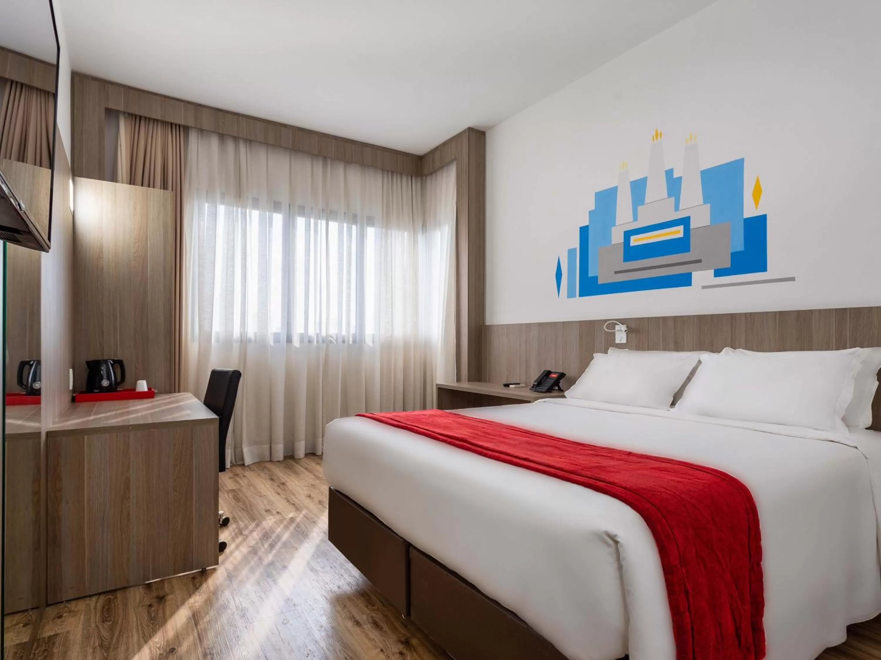 Bed in Ramada Encore by Wyndham São Paulo Osasco
