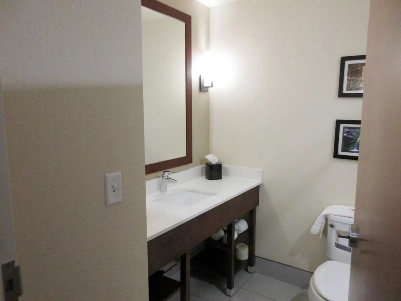 Toilet in Comfort Suites Piedmont - Greenville South