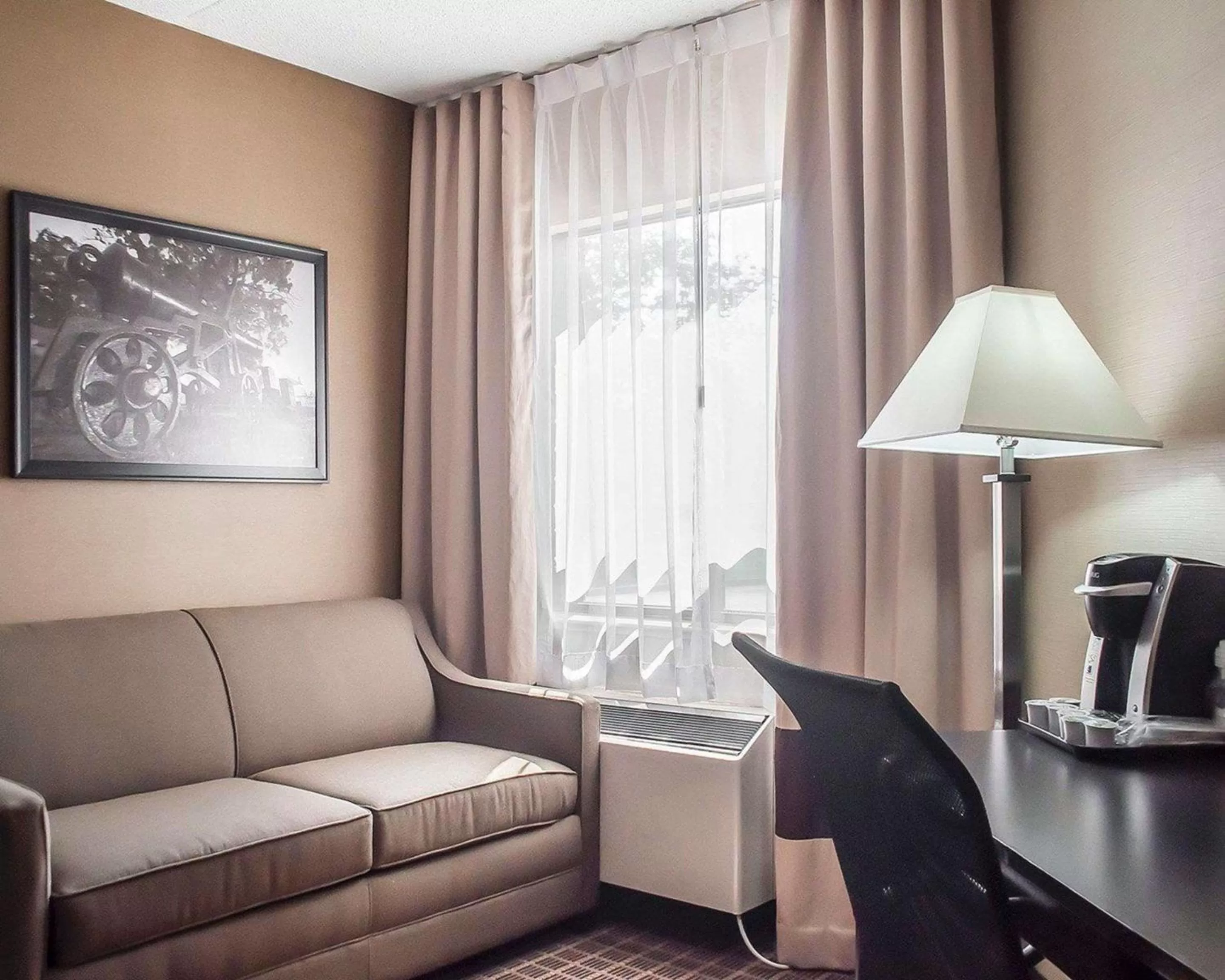 Photo of the whole room in Comfort Inn