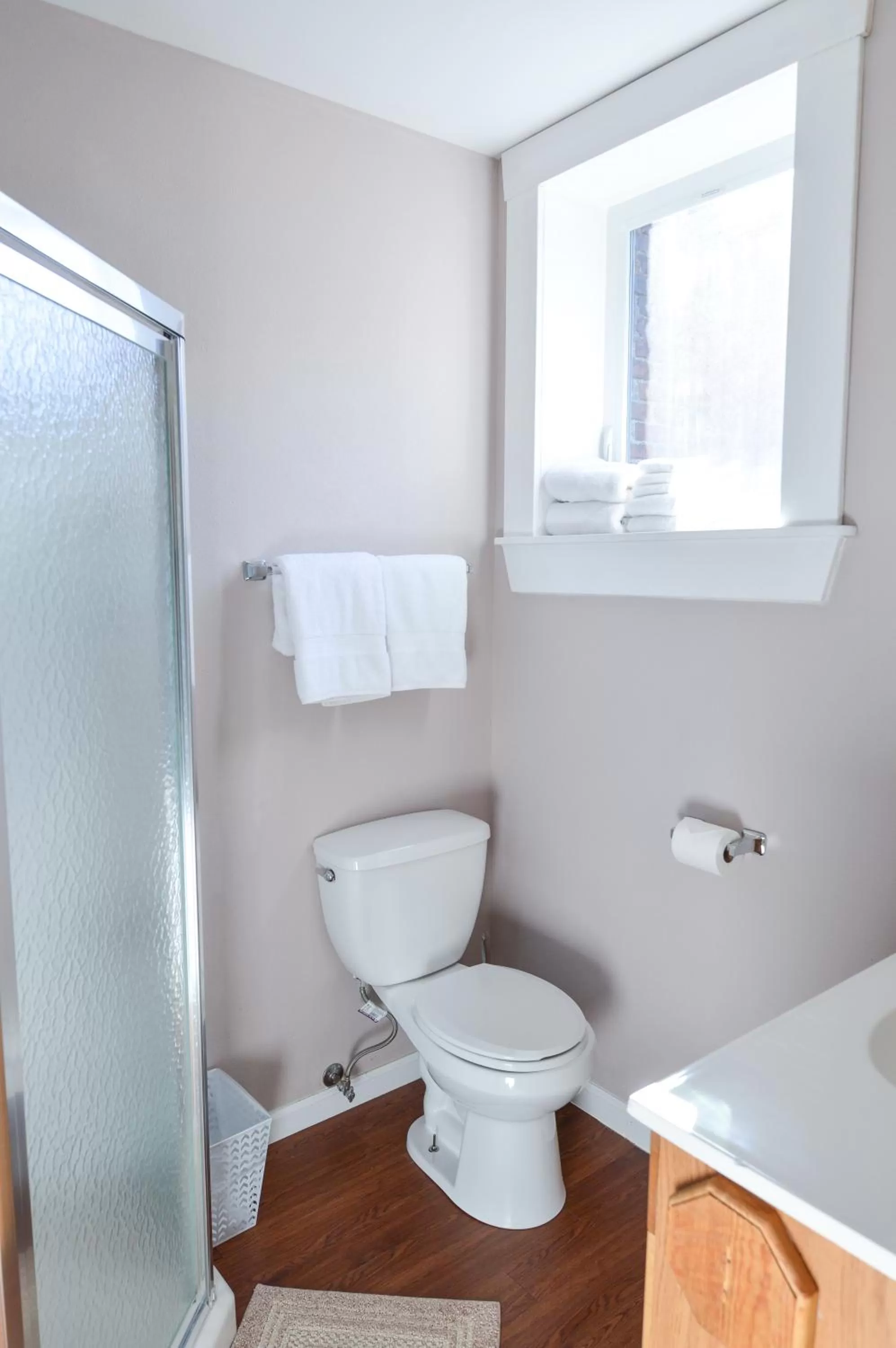 Bathroom in Brown & Hawkins Historical Apartments