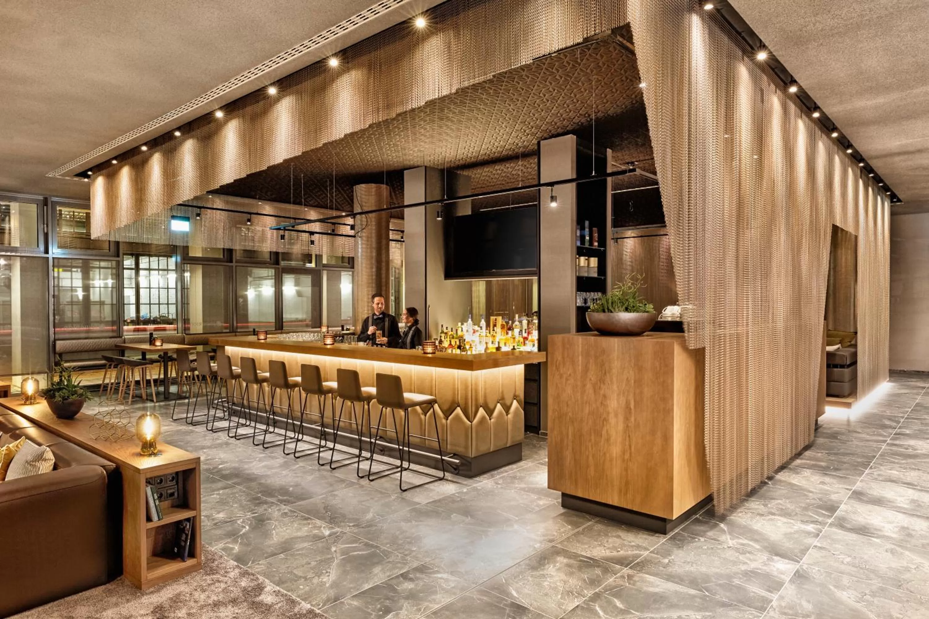 Lounge or bar in HYPERION Hotel Leipzig