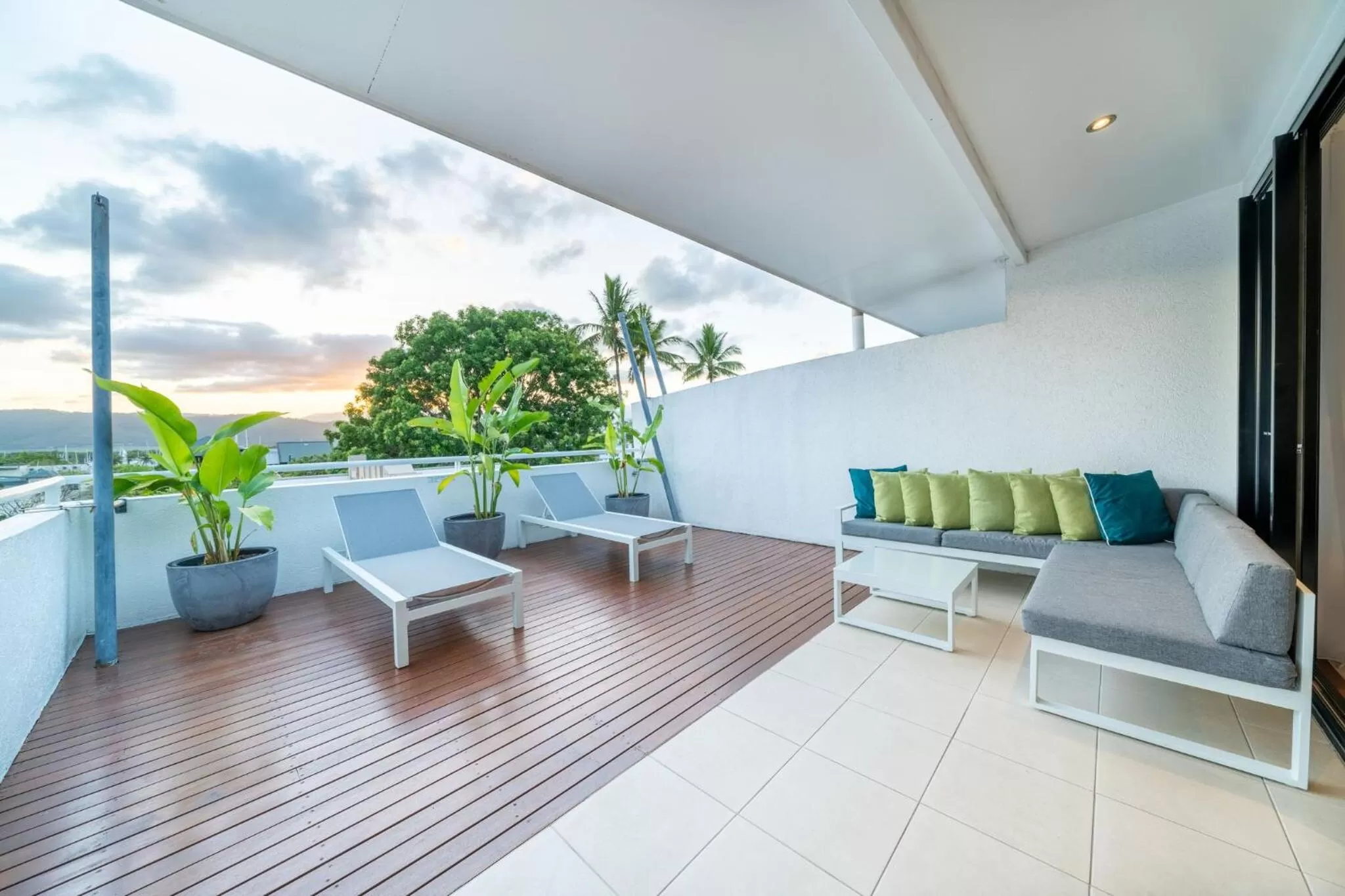 Balcony/Terrace in Saltwater Luxury Apartments