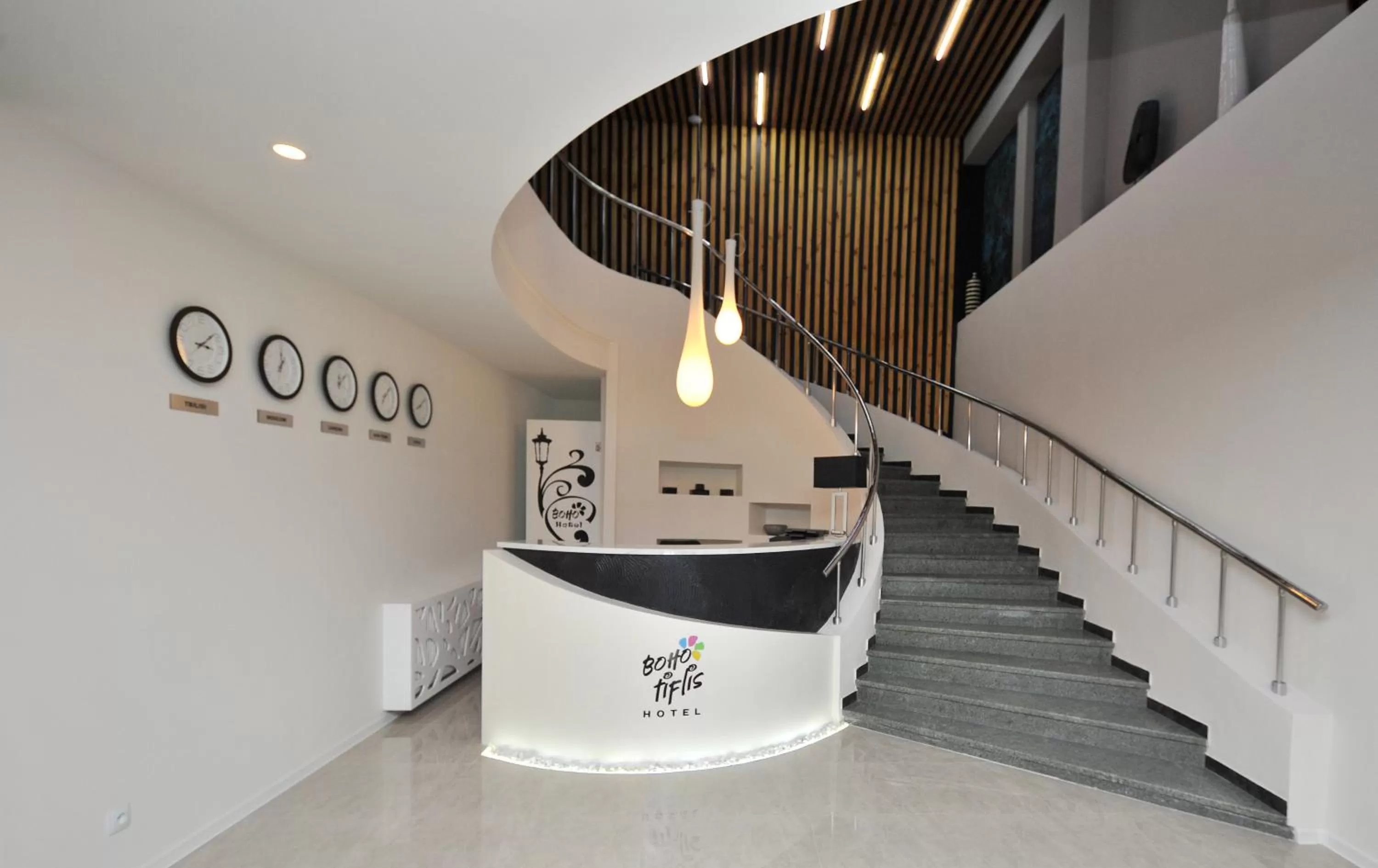 Lobby or reception in Boho Tiflis Hotel