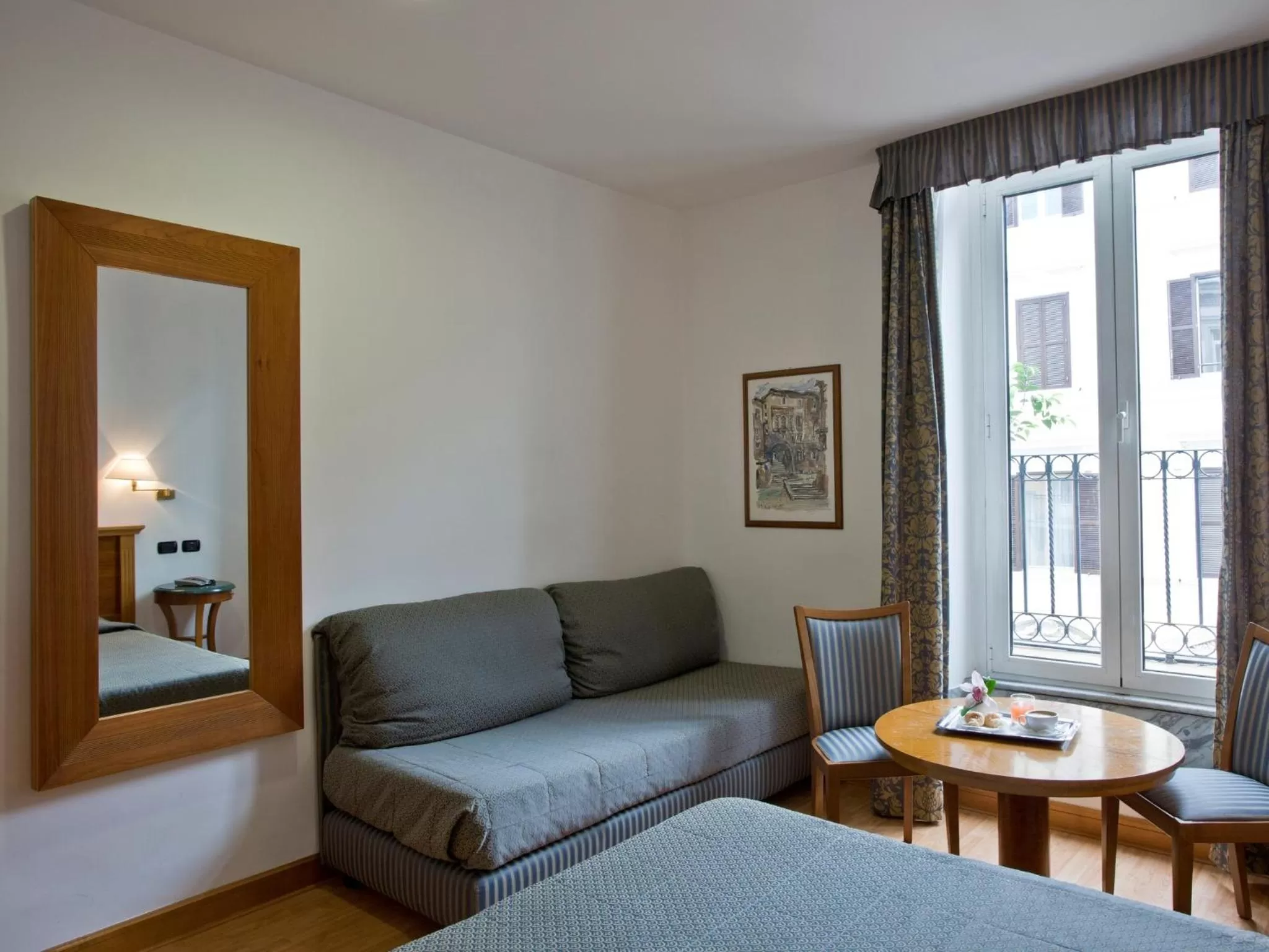 Bed in Hotel Diplomatic