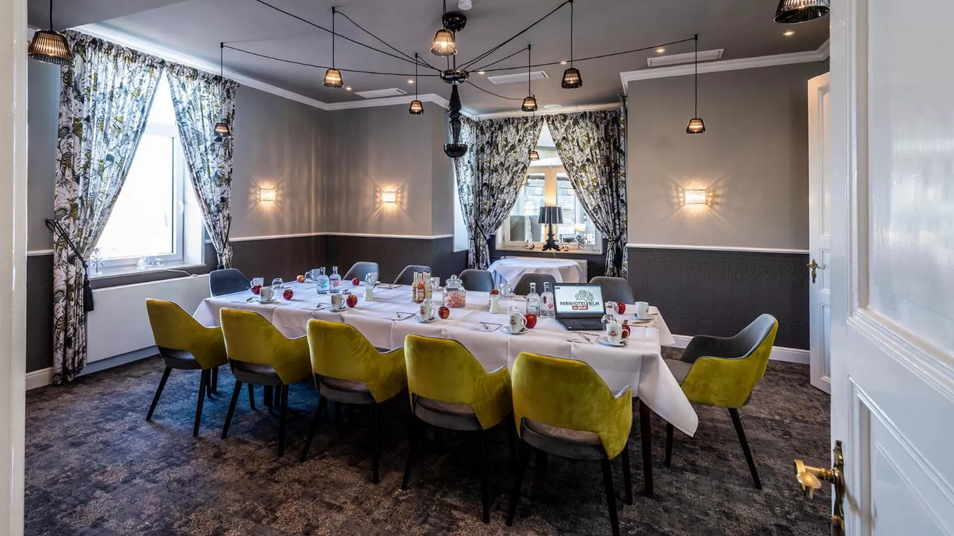 Restaurant/places to eat in Parkhotel Bilm im Glück am Stadtrand Hannovers