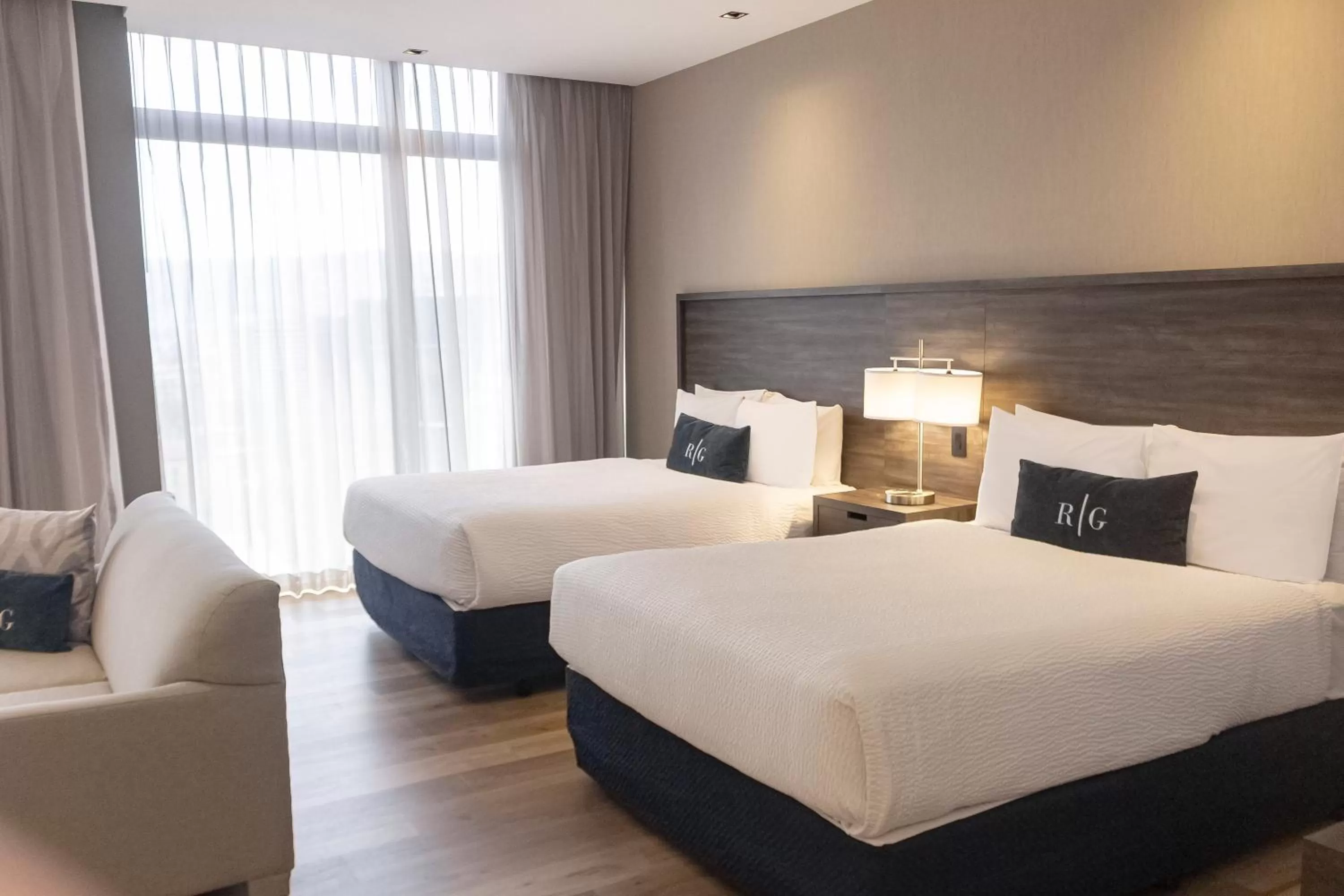 Photo of the whole room, Bed in Wyndham Garden Guatemala City